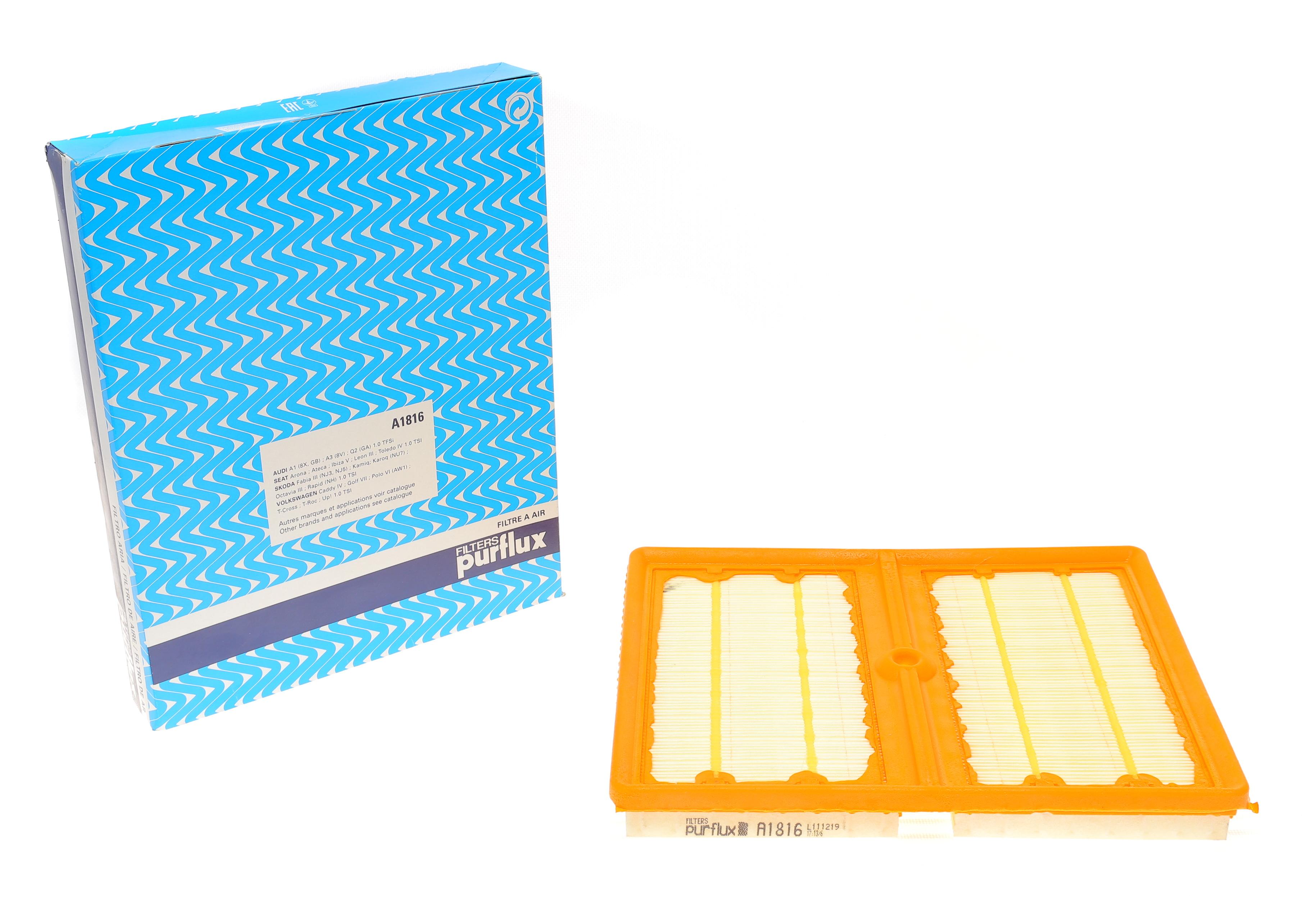 Фильтр воздушный Audi A3/Seat Leon/Skoda Fabia III/VW Polo 1.0TSI 14-