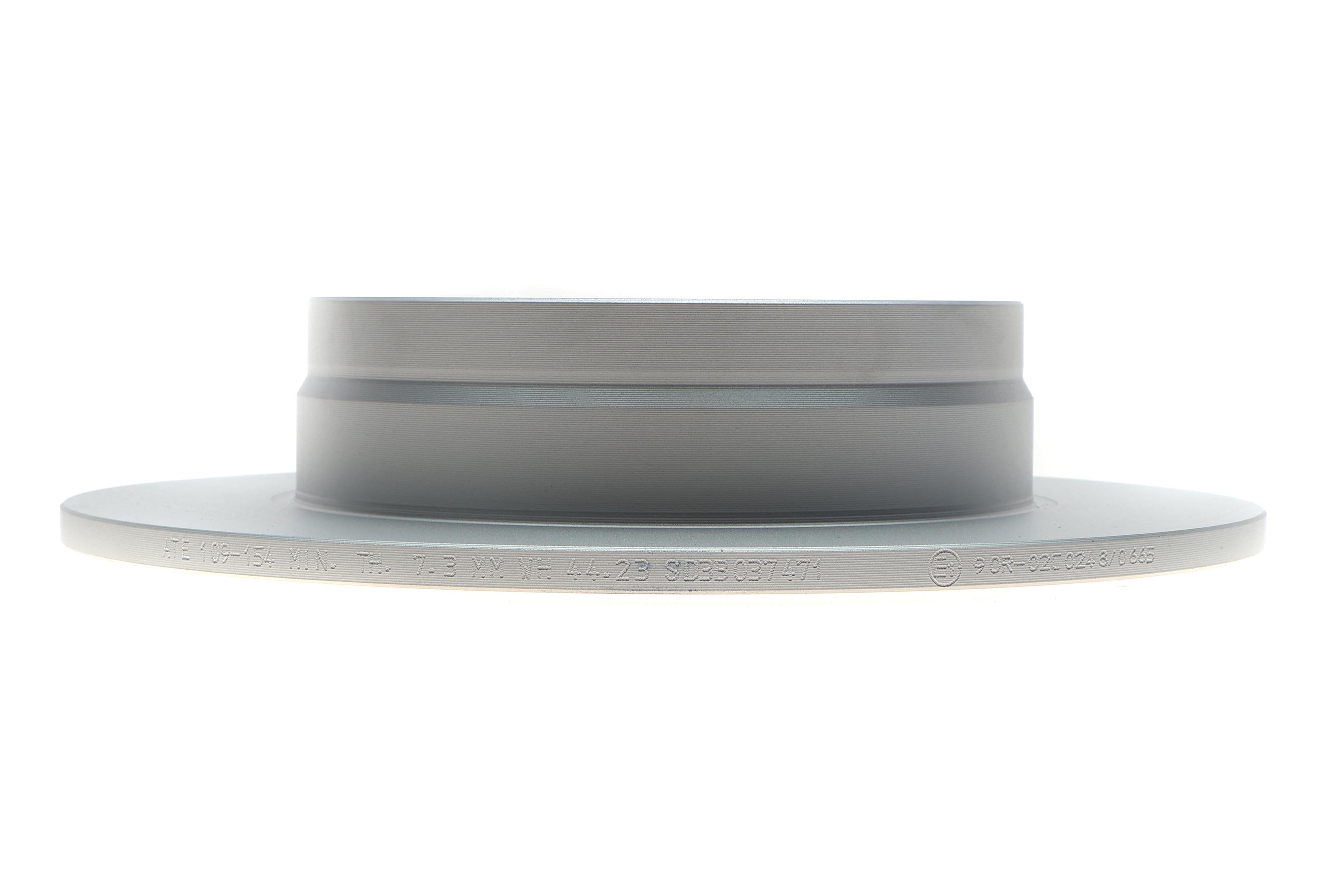 Диск тормозной (задний) MB C-class (W204) 07-14 (278x9) (с покрытием) (полный)