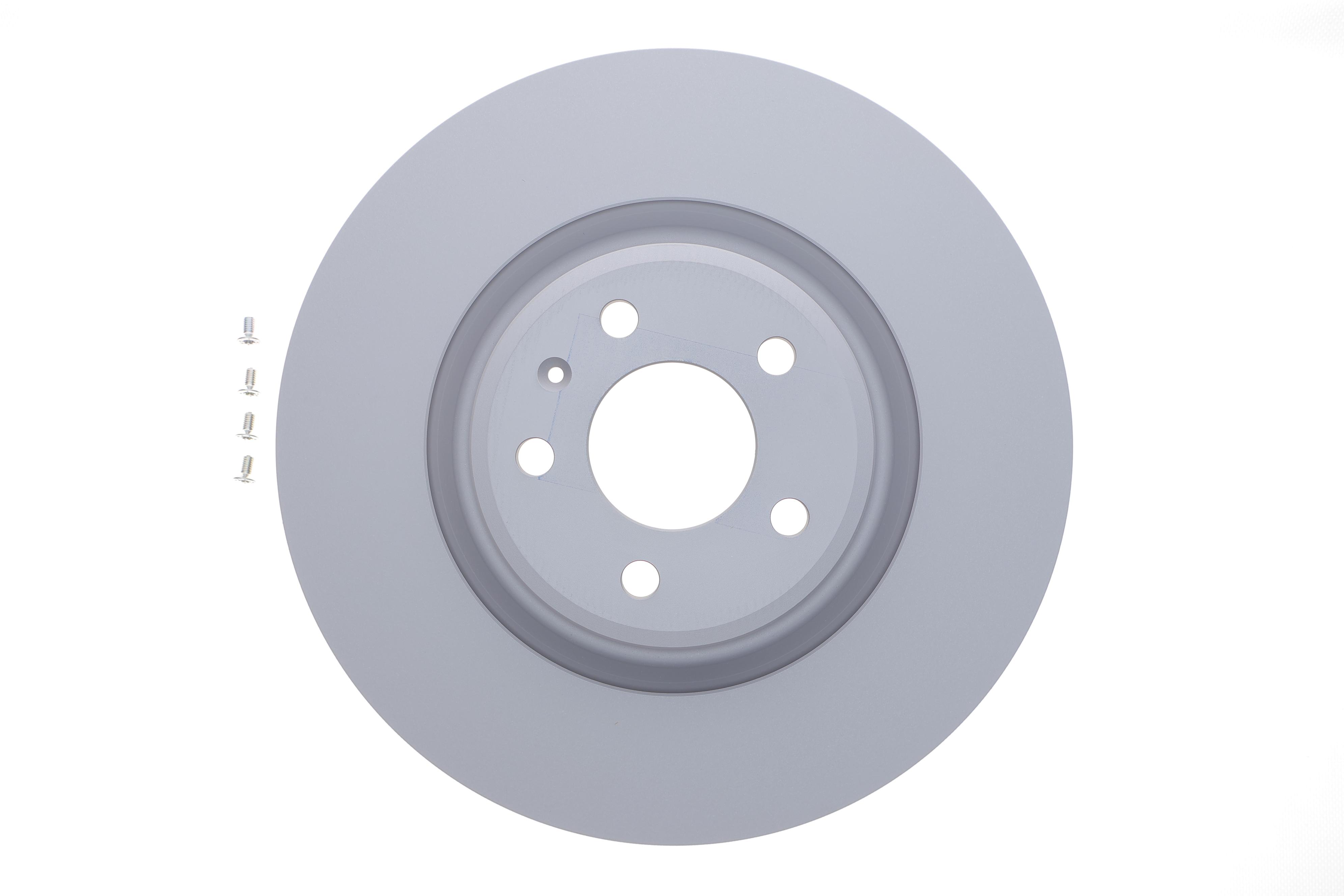 Диск тормозной (передний) Audi A6 12-18 (345x30) (с покрытием) (вентилируемый)