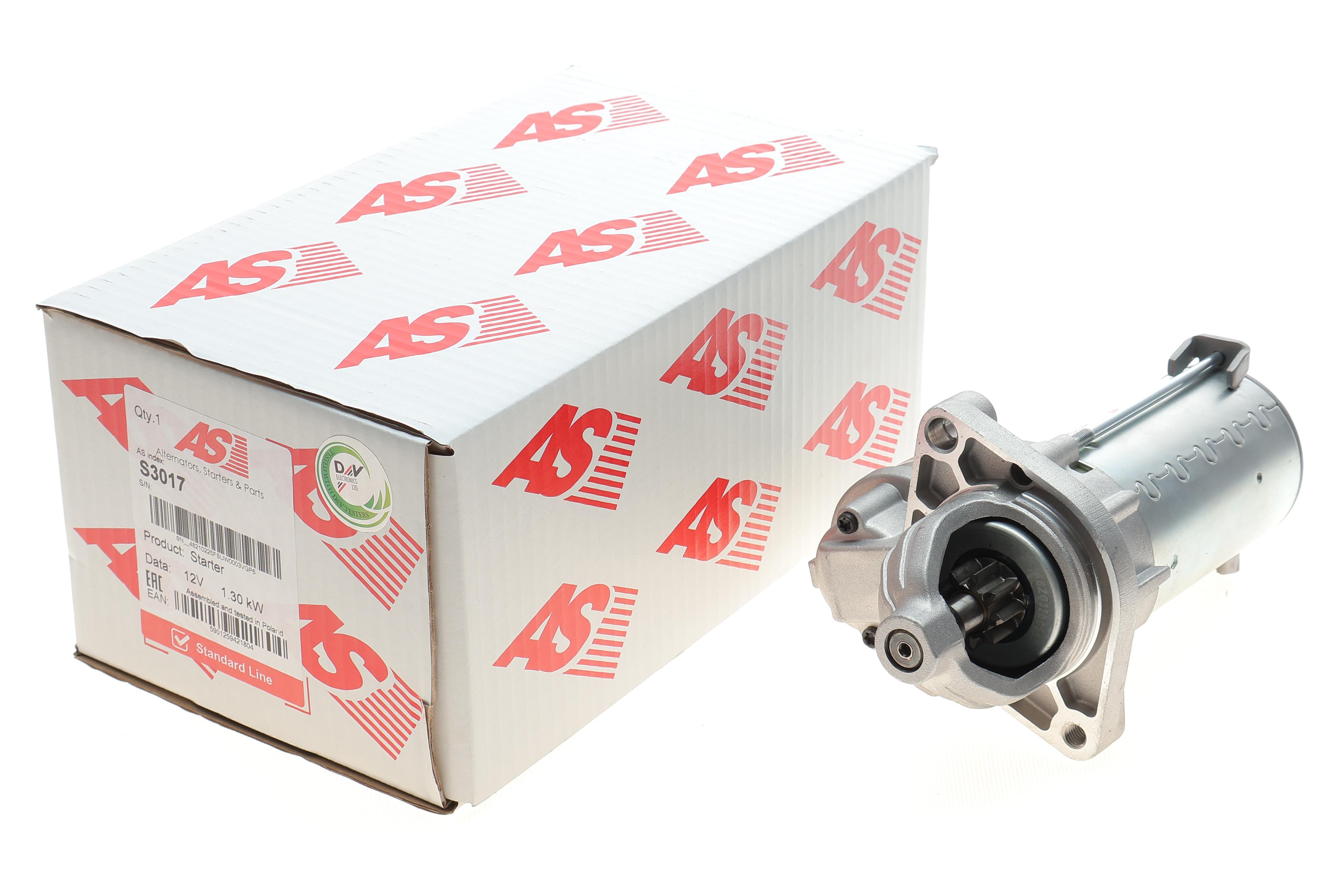 Стартер Fiat Doblo 1.3D/JTD/1/9 JTD 01-/Opel Combo 1.3 CDI 04- (1.3 kw) (z=9)