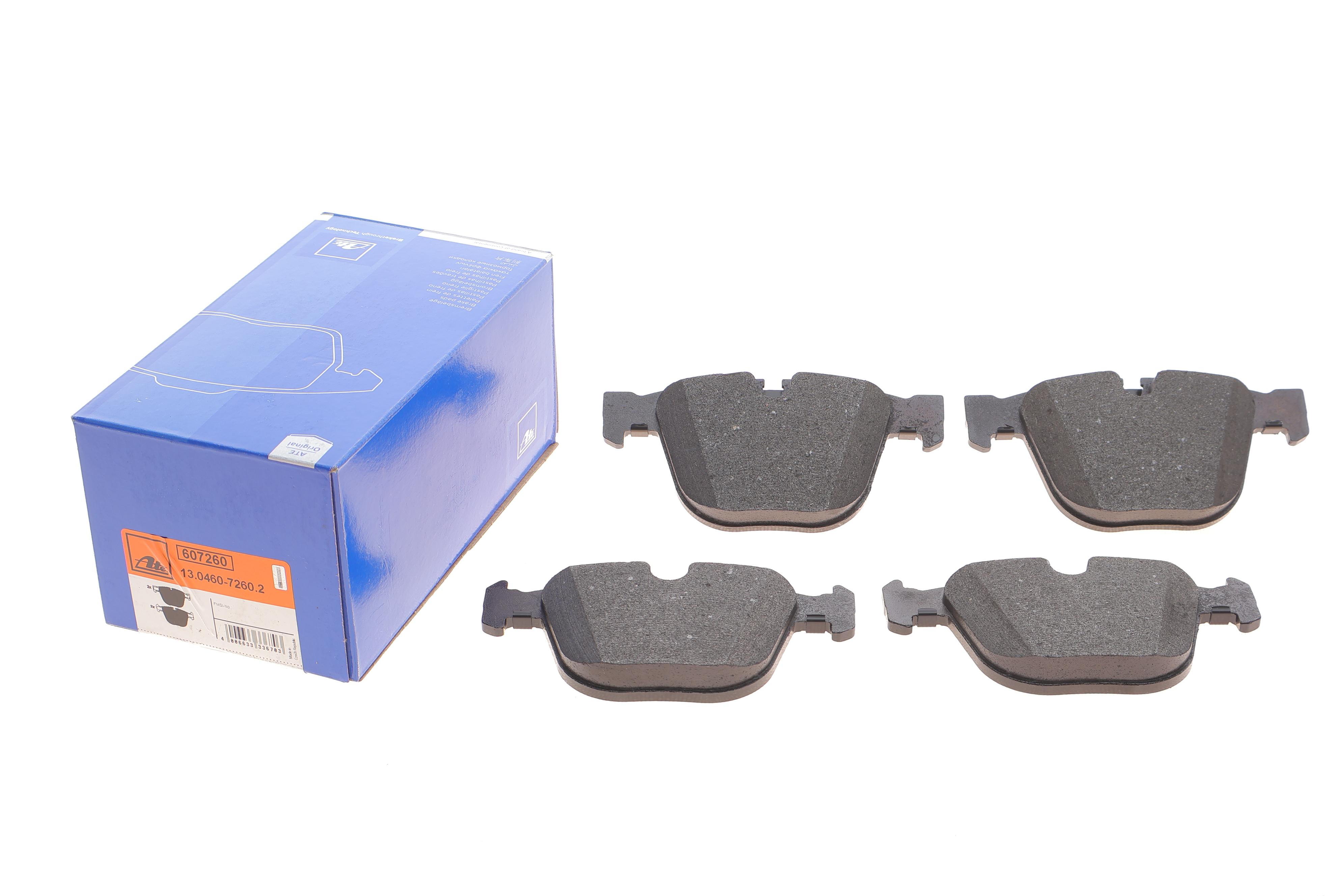 Колодки тормозные (задние) BMW X5 (E70/F15)/ X6 (E71/F16) 06- (Ate)