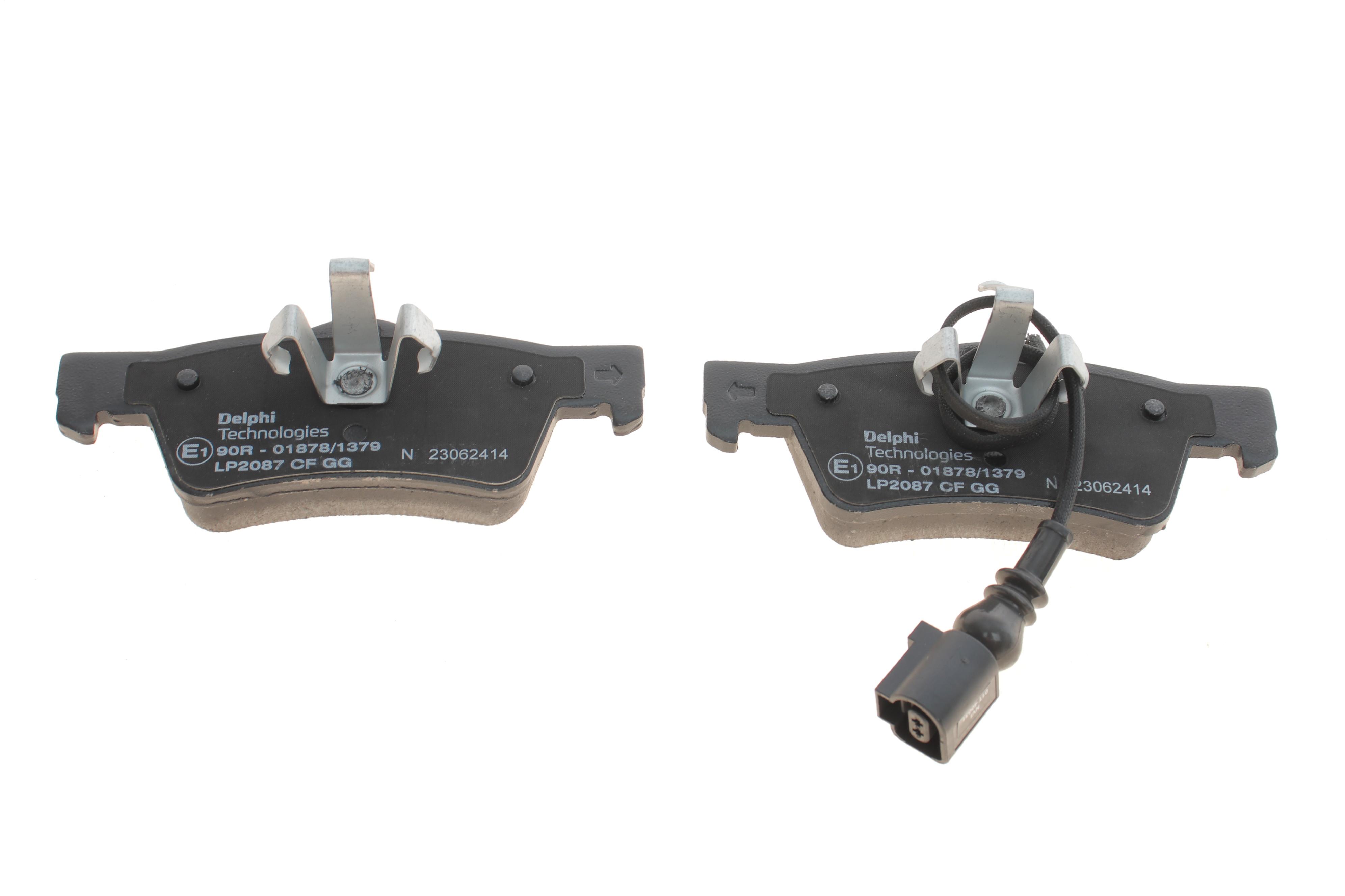 Колодки гальмівні (задні) VW T5/Multivan V 03-15 (+датчик)