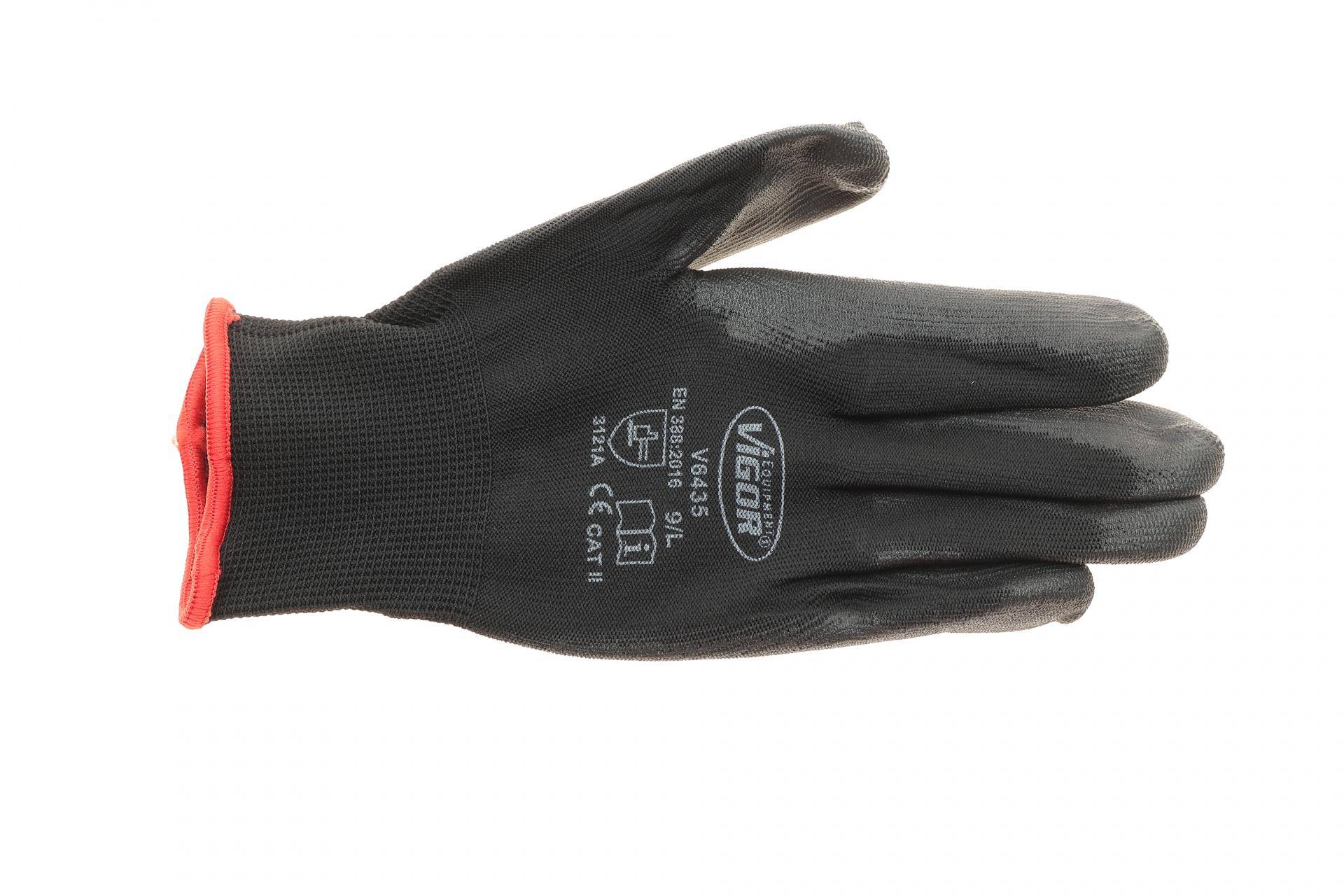 Рукавиці з поліуретановим покриттям долонь (L)