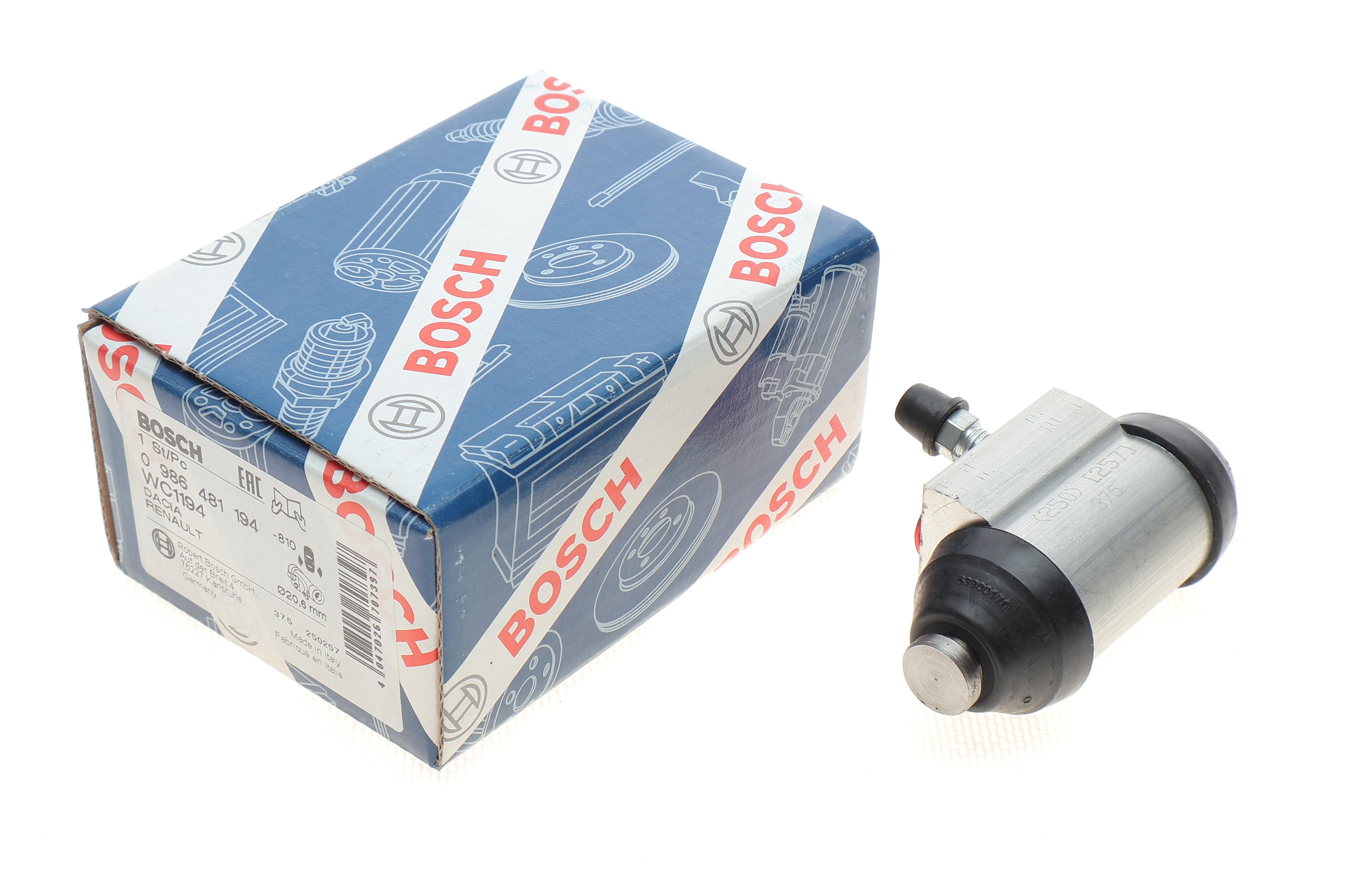 Циліндр гальмівний (задній) Renault Clio 12-21 (d=20.6mm)