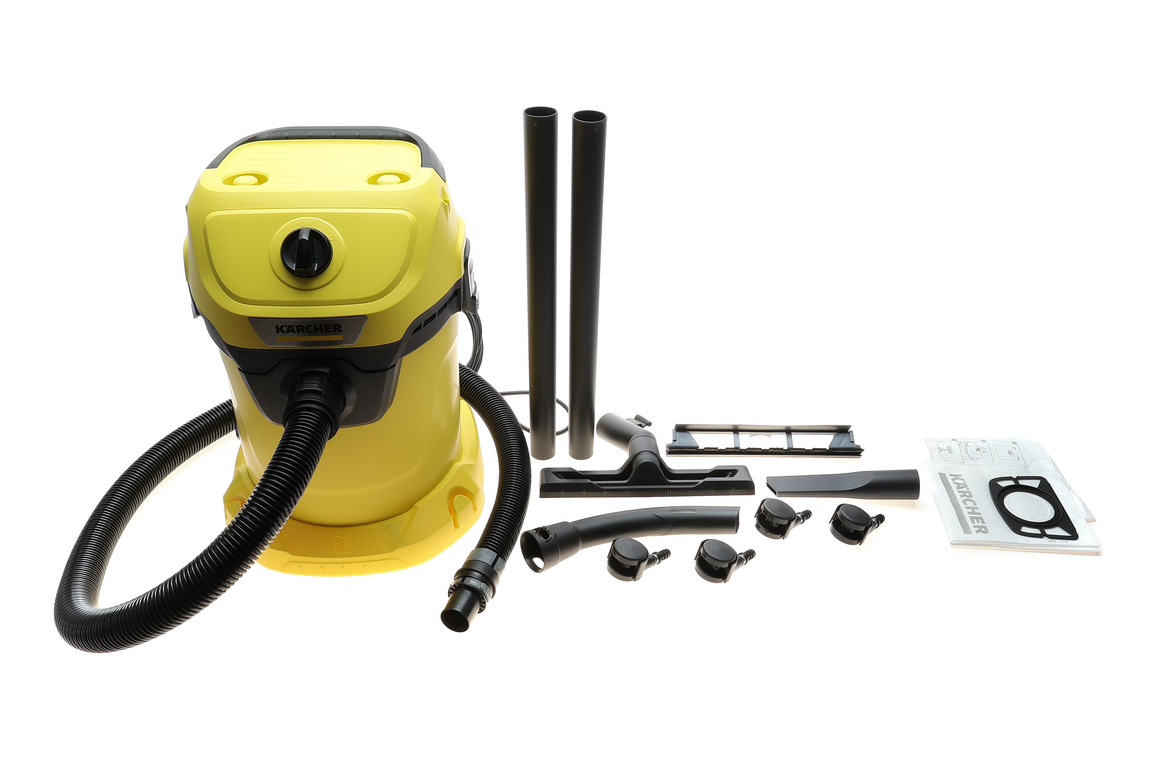 Пилосос для сухого/вологого прибирання WD 3 V-17/4/20 (+ фильтр мишок) (1000Вт)