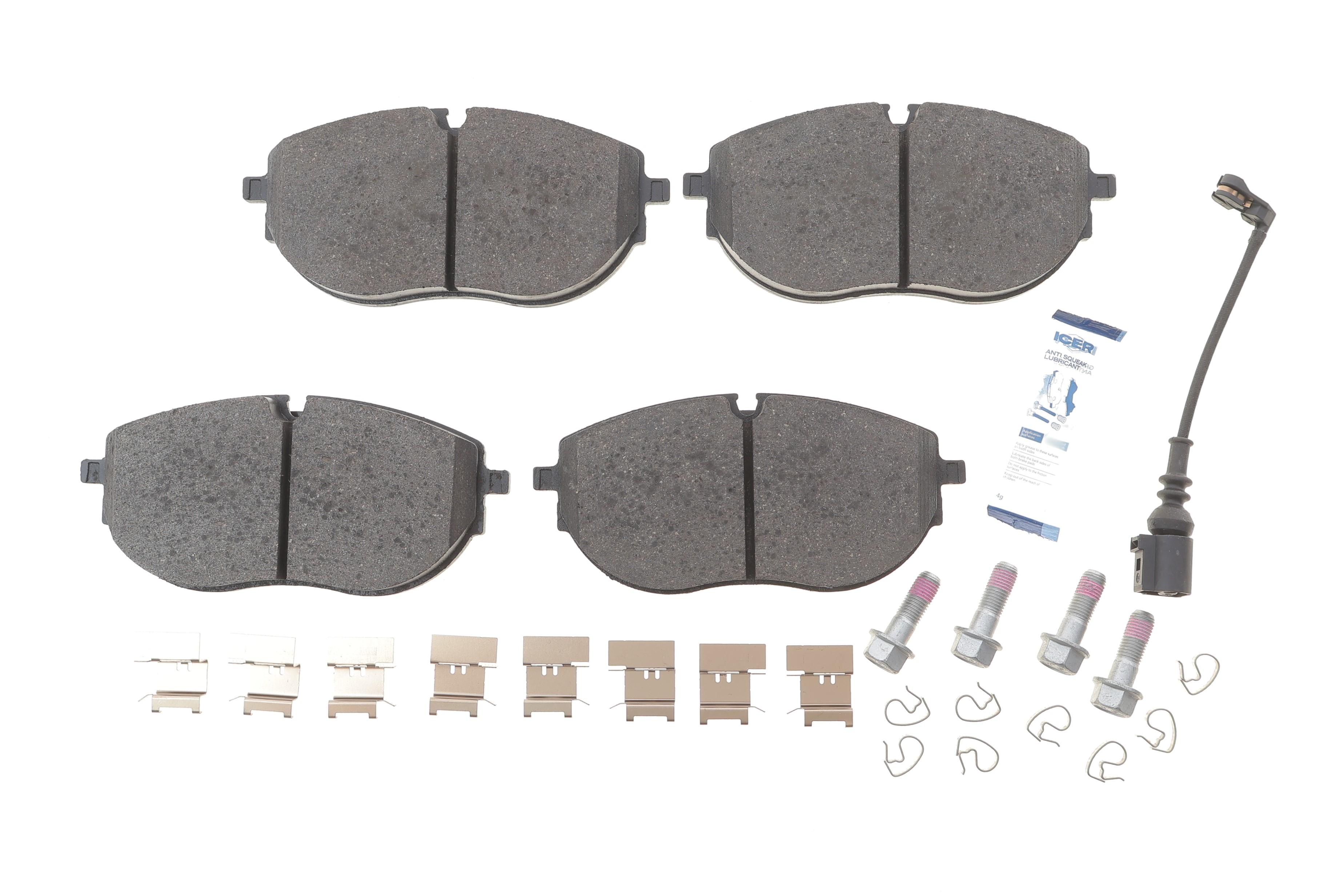 Колодки тормозные (передние) VW T6 15- (с датчиком)