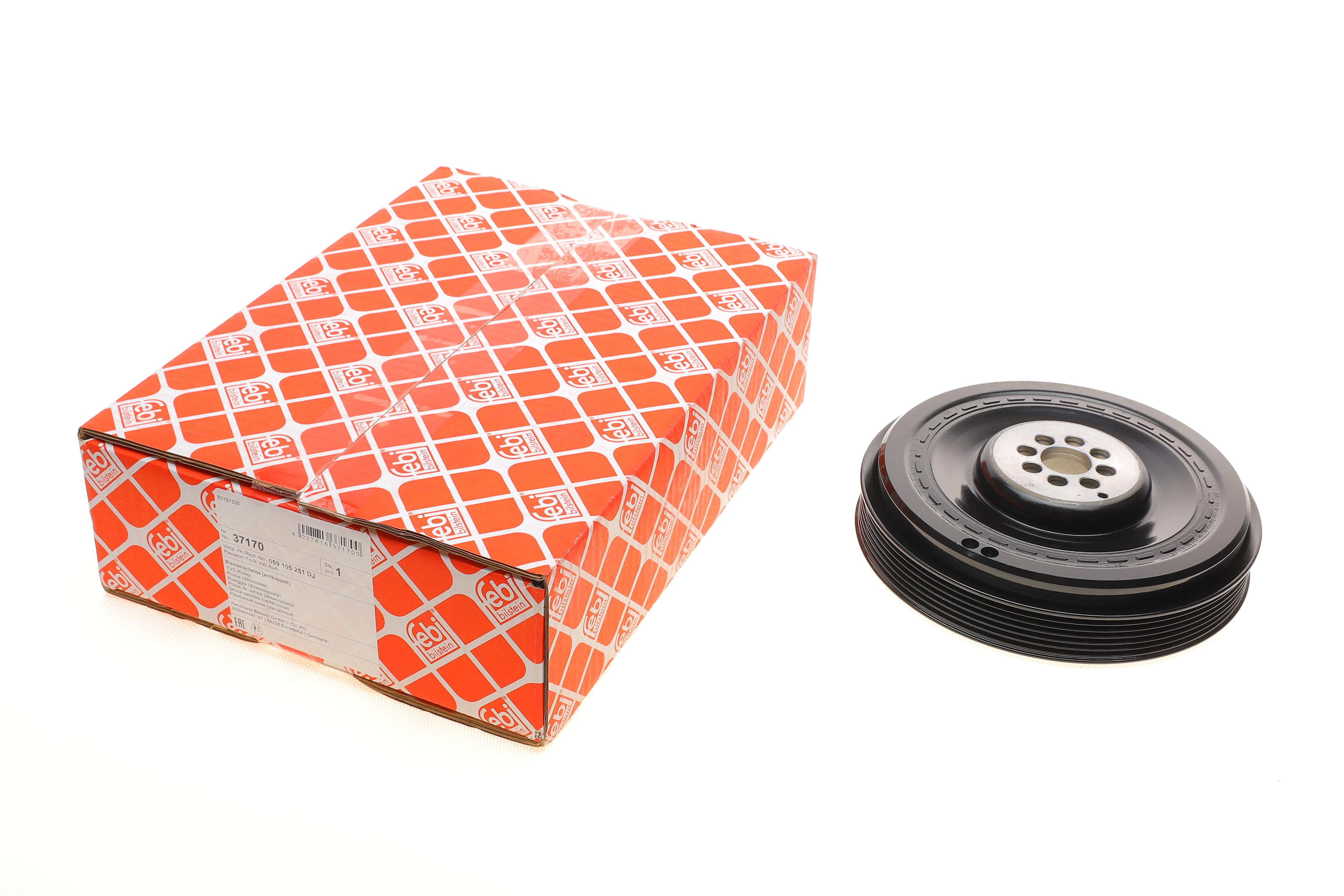 Шкив коленвала Audi A6/Q7/VW Touareg 2.7/3.0TDI 02- (6PK)