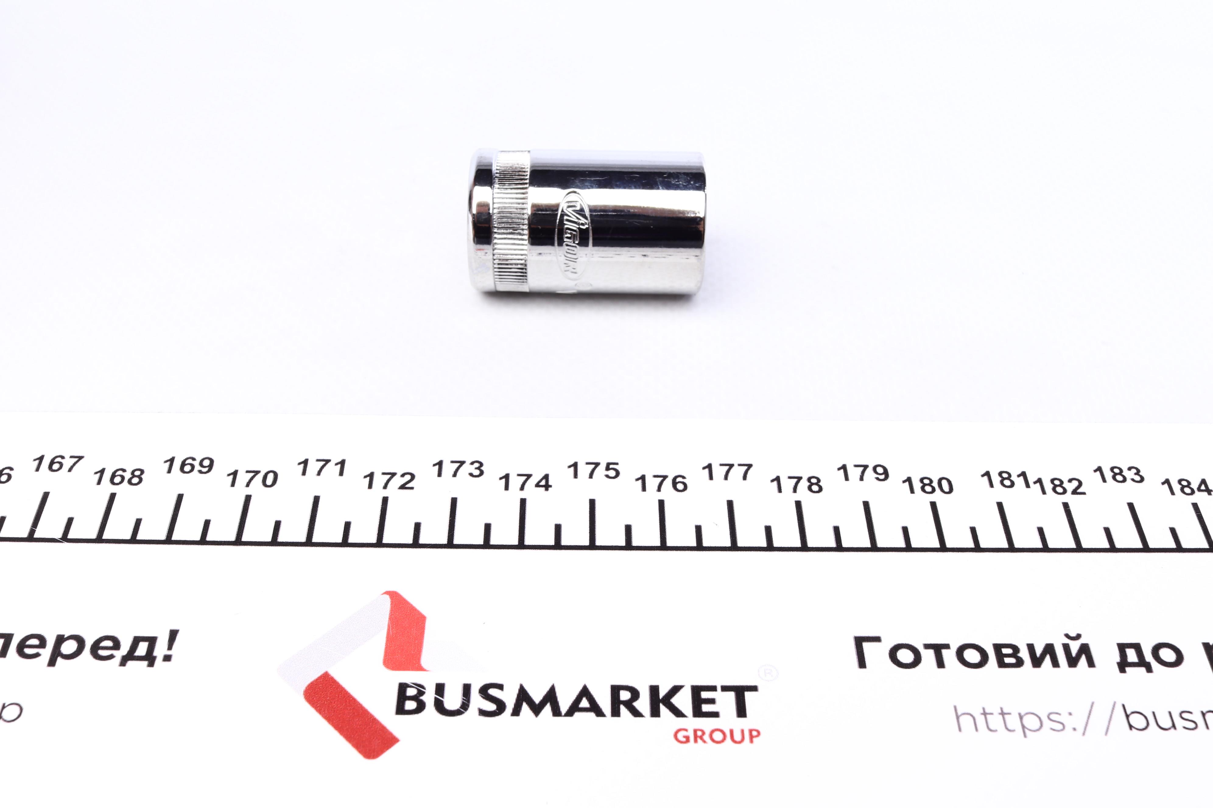 Головка торцева 1/2" 17 мм (хромована)