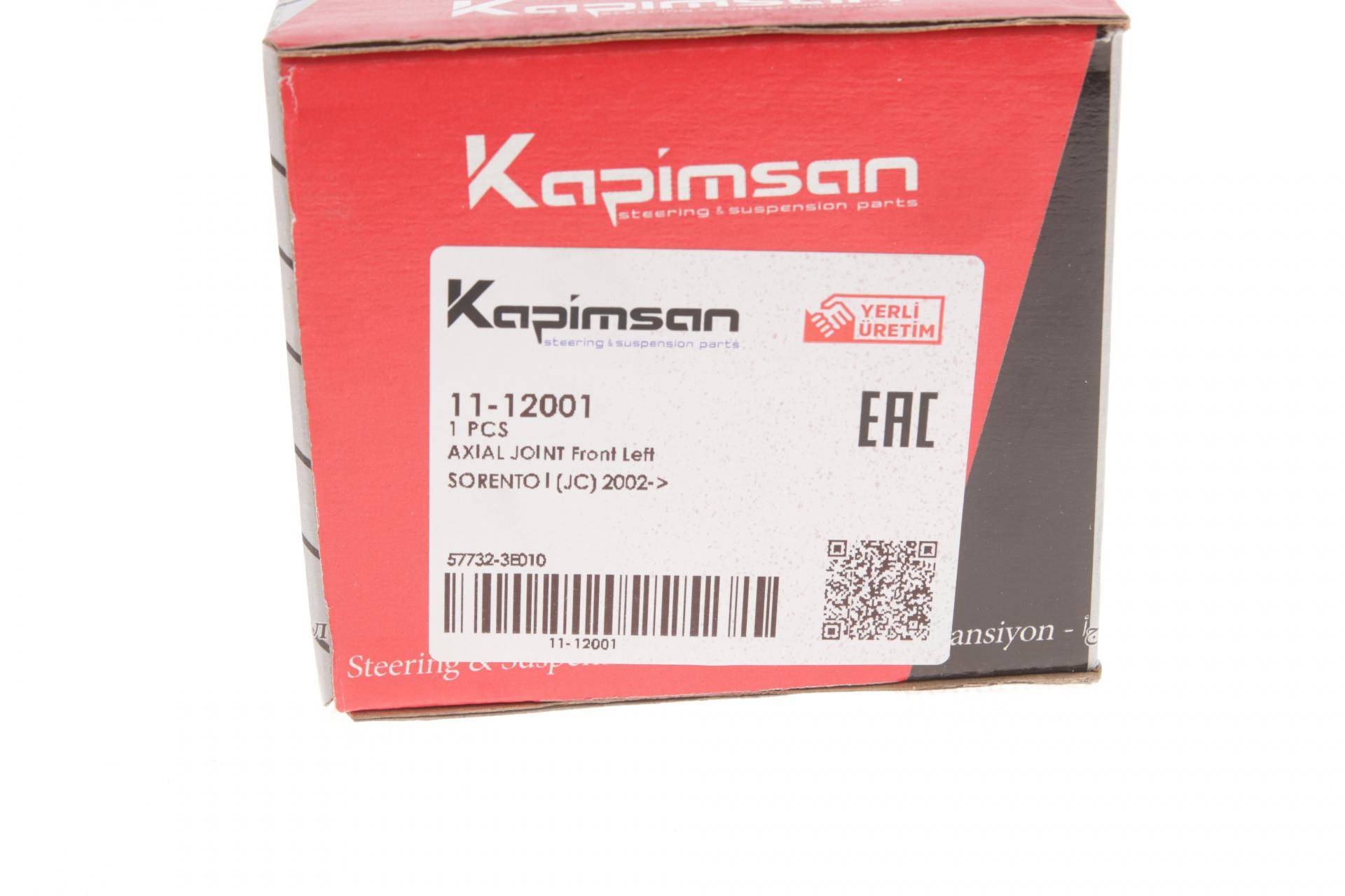 Тяга рульова (L) Kia Sorento 02-11 (L=190mm)