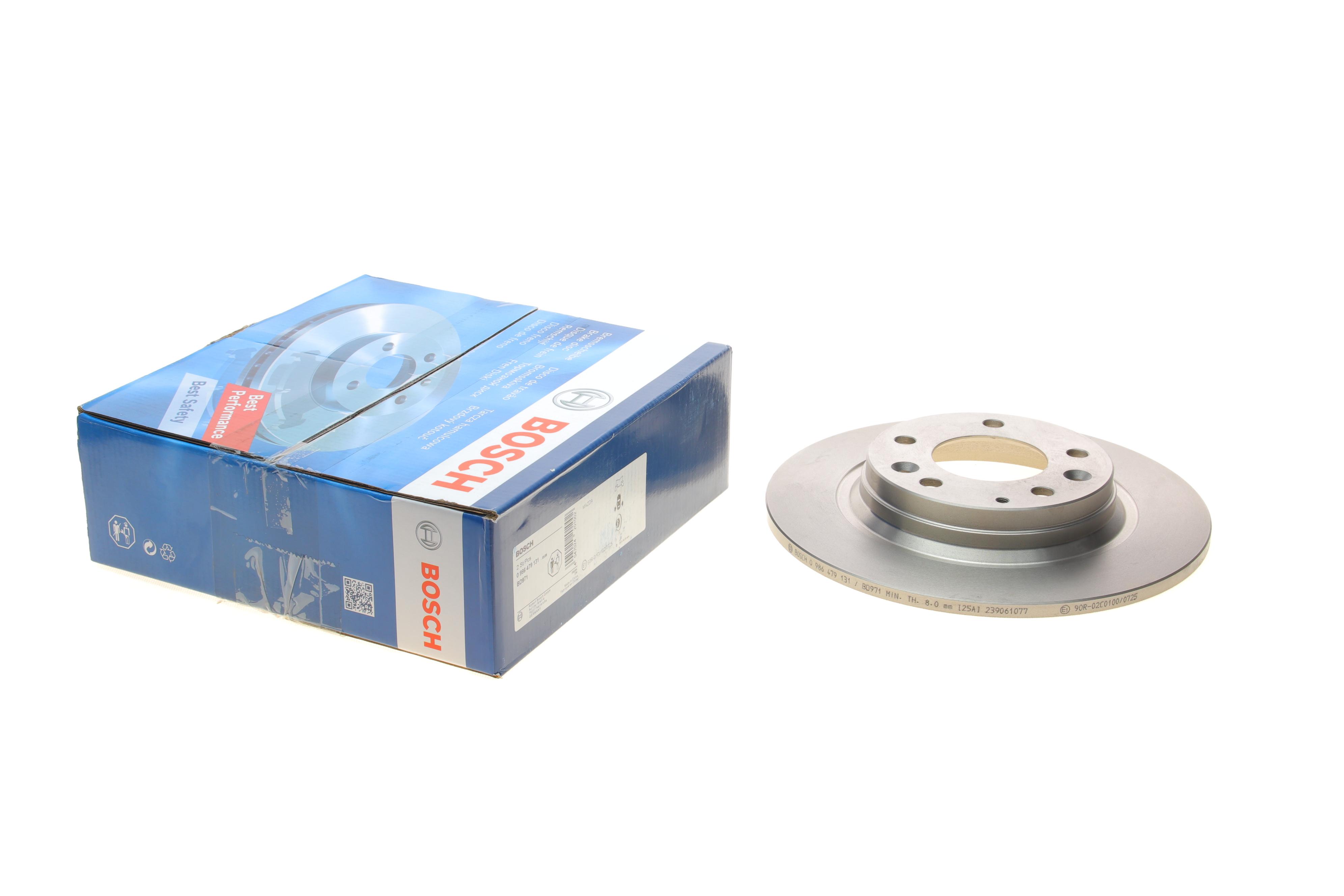 Диск гальмівний (задній) Mazda 6 02-13/MX-5 05-14 (280x10)