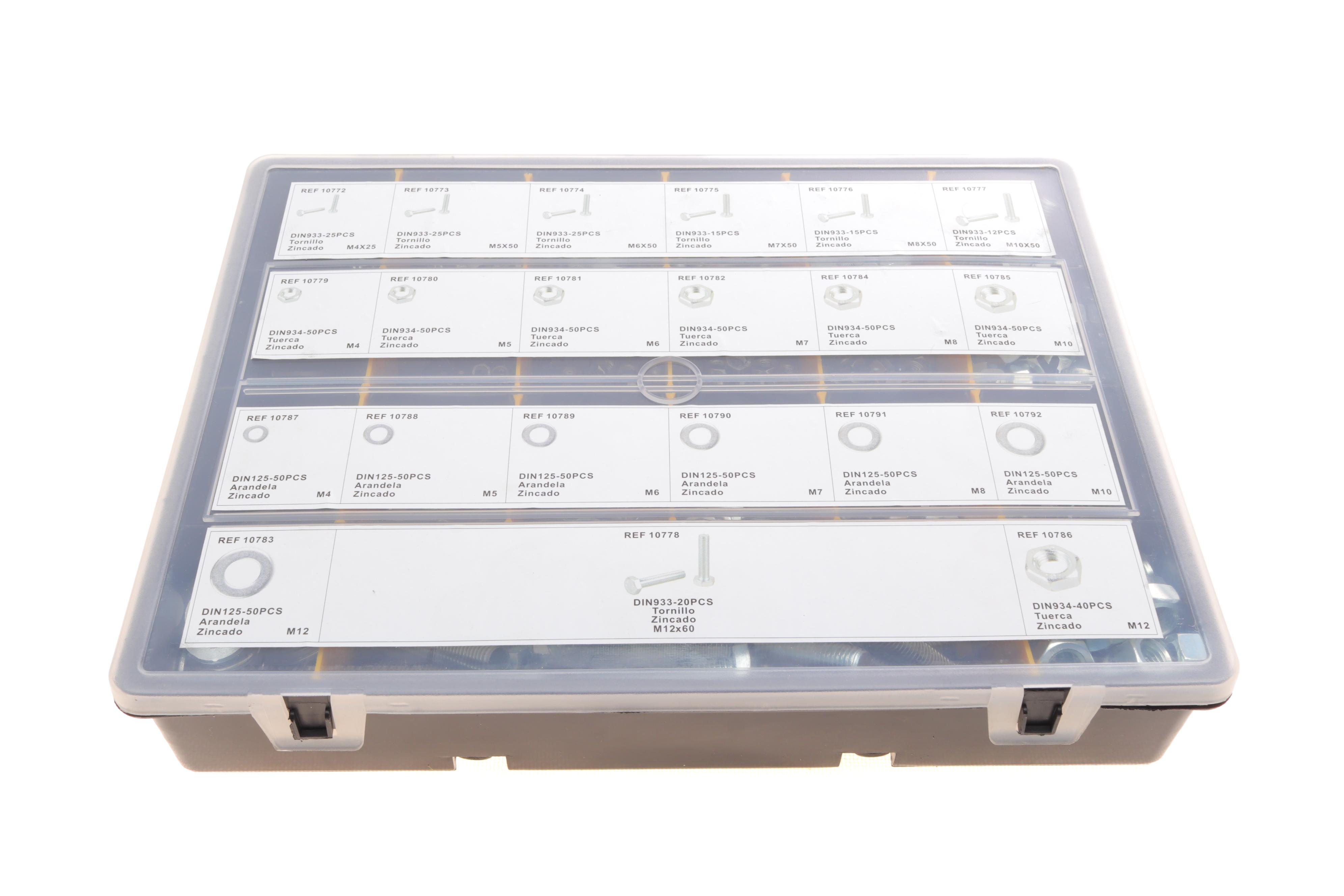 Набір гвинтів, гайок та шайб