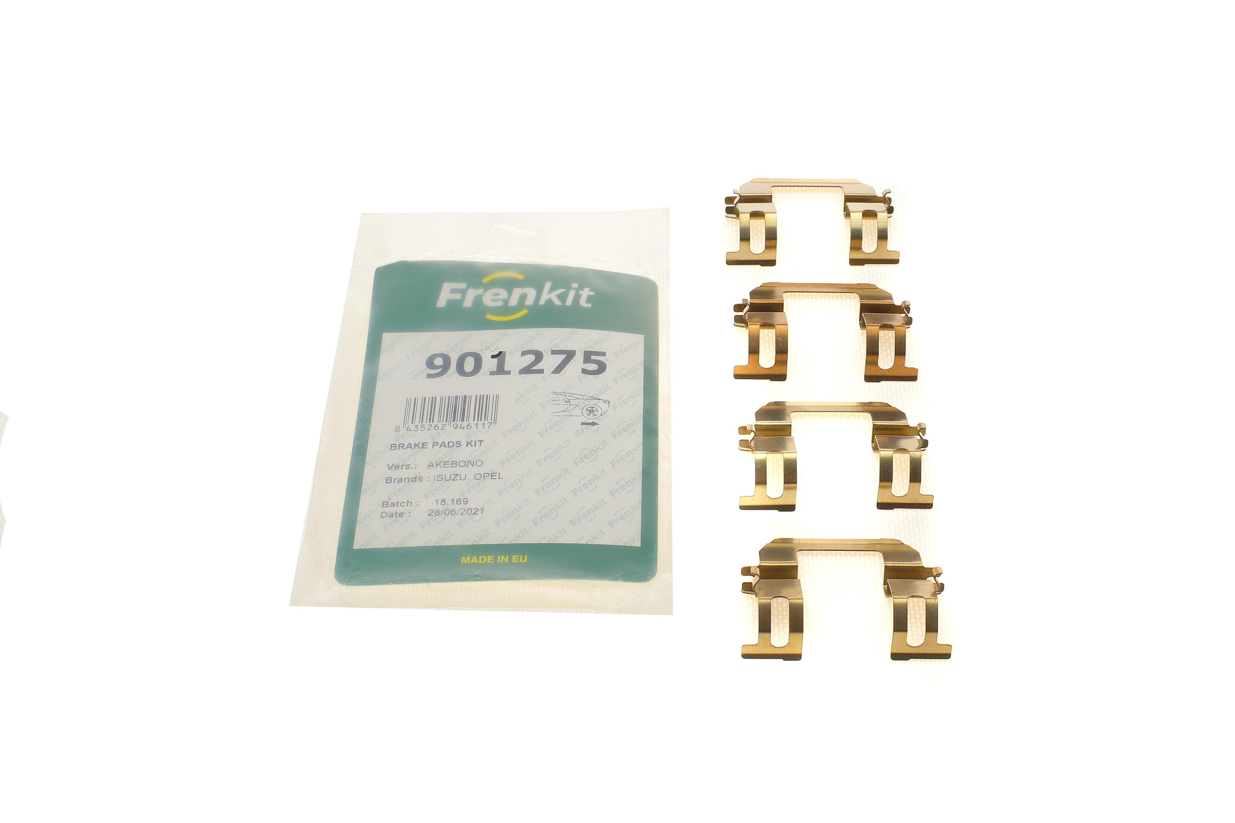 Планка суппорта (заднего) прижимная (к-кт) Isuzu Trooper 91-98/Opel Frontera 92-04 (Akebono)