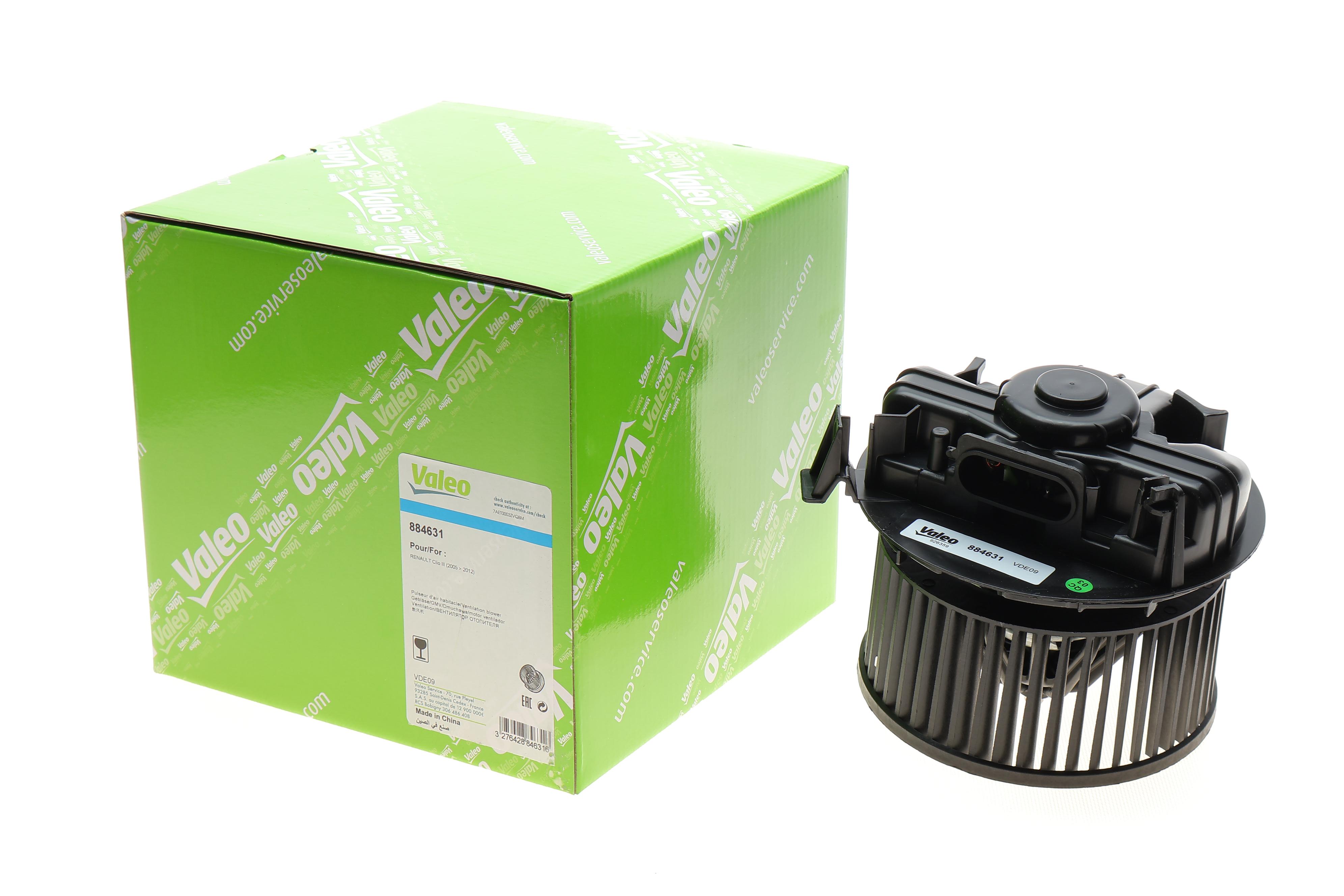 Моторчик печки Renault Clio III 05-14