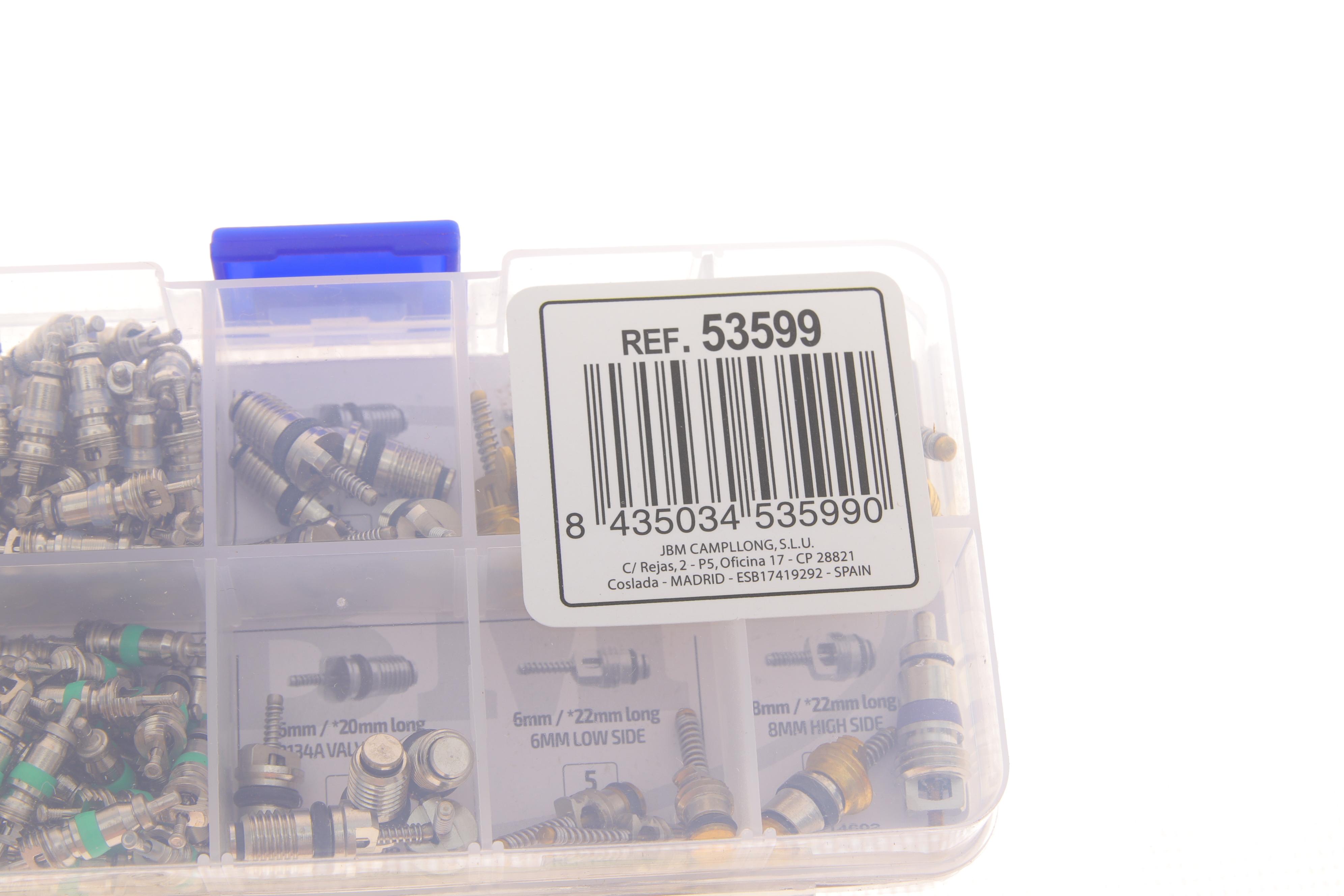 Набір золотників для системи кондиціювання (к-кт 134шт.)