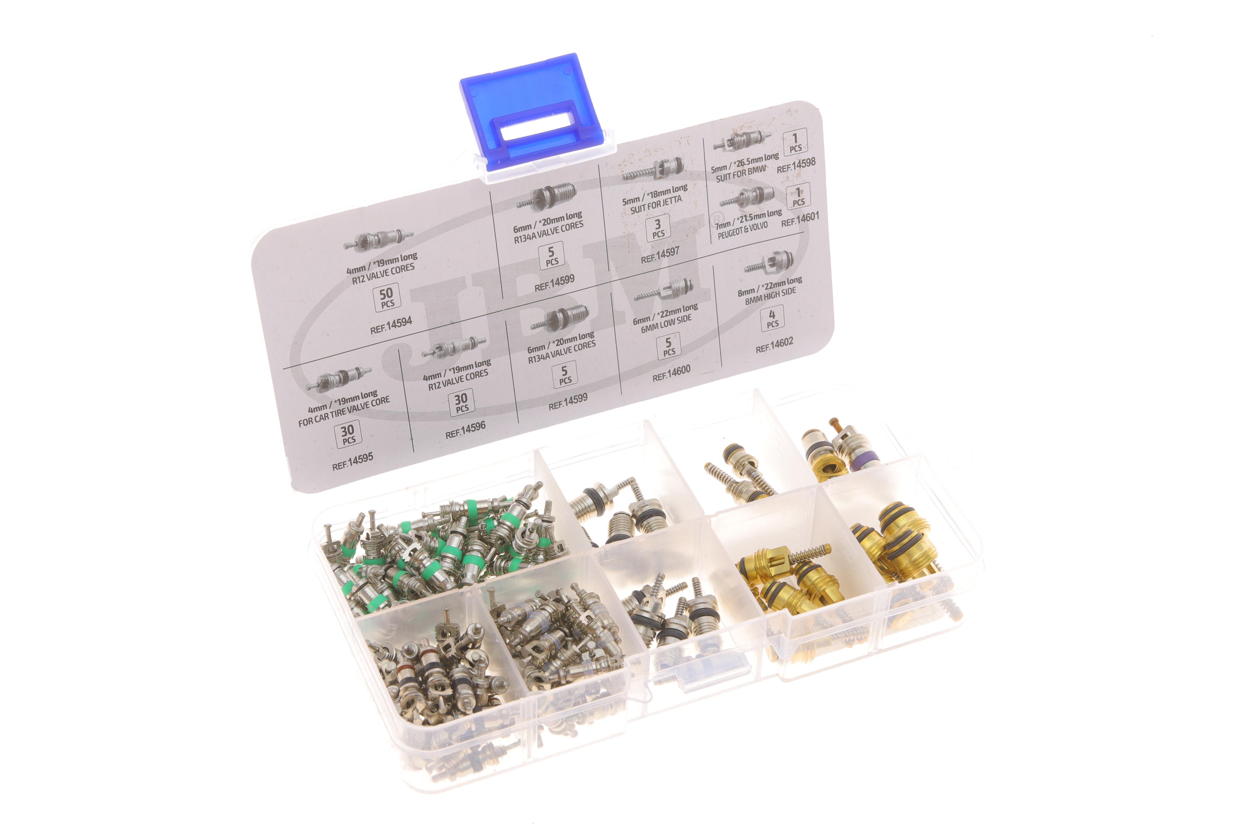 Набор золотников для системы кондиционирования (к-кт 134шт)