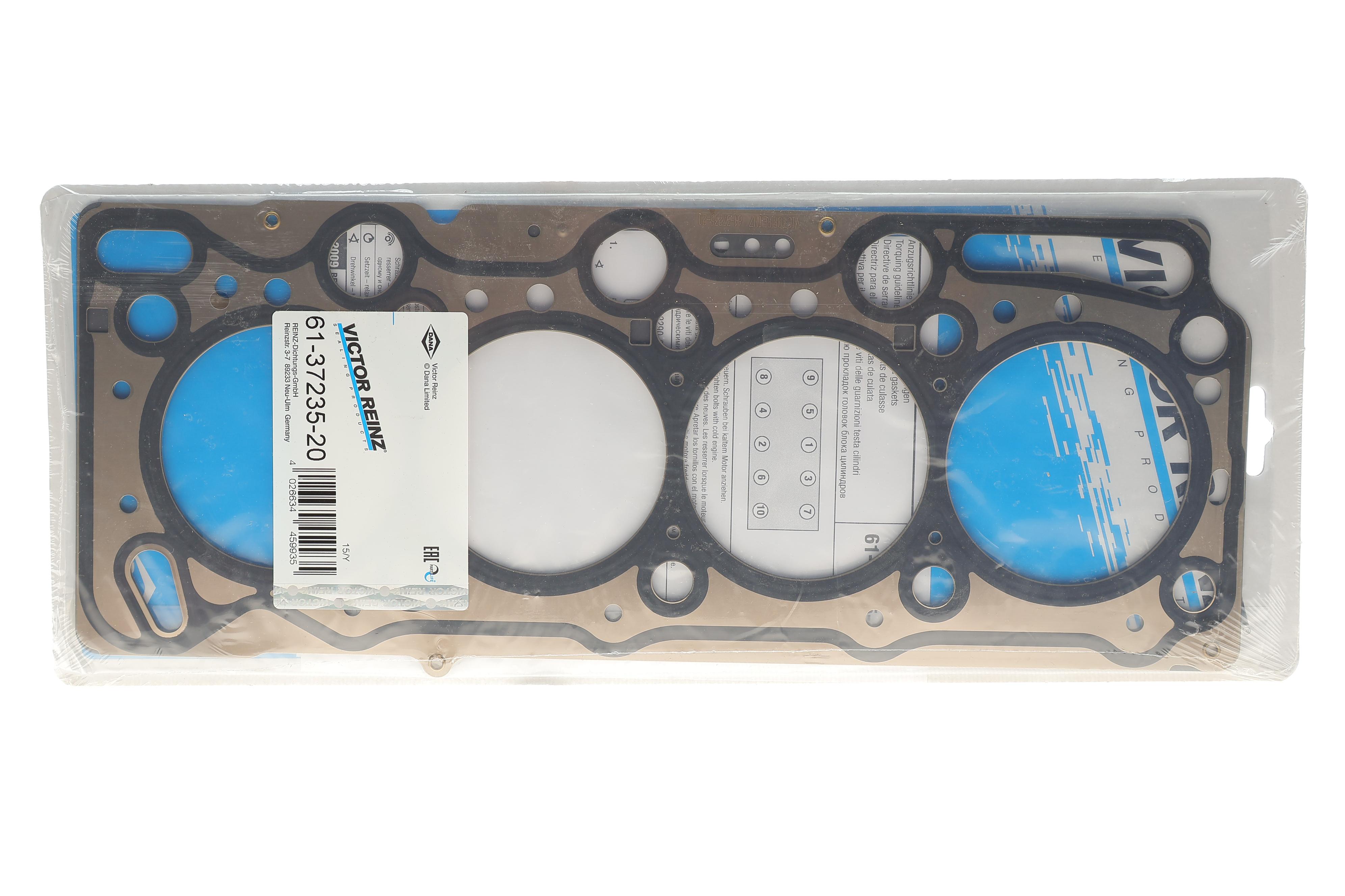 Прокладка ГБЦ Opel Astra J 1.7CDTI 09-, 1.05mm, (3 метки)