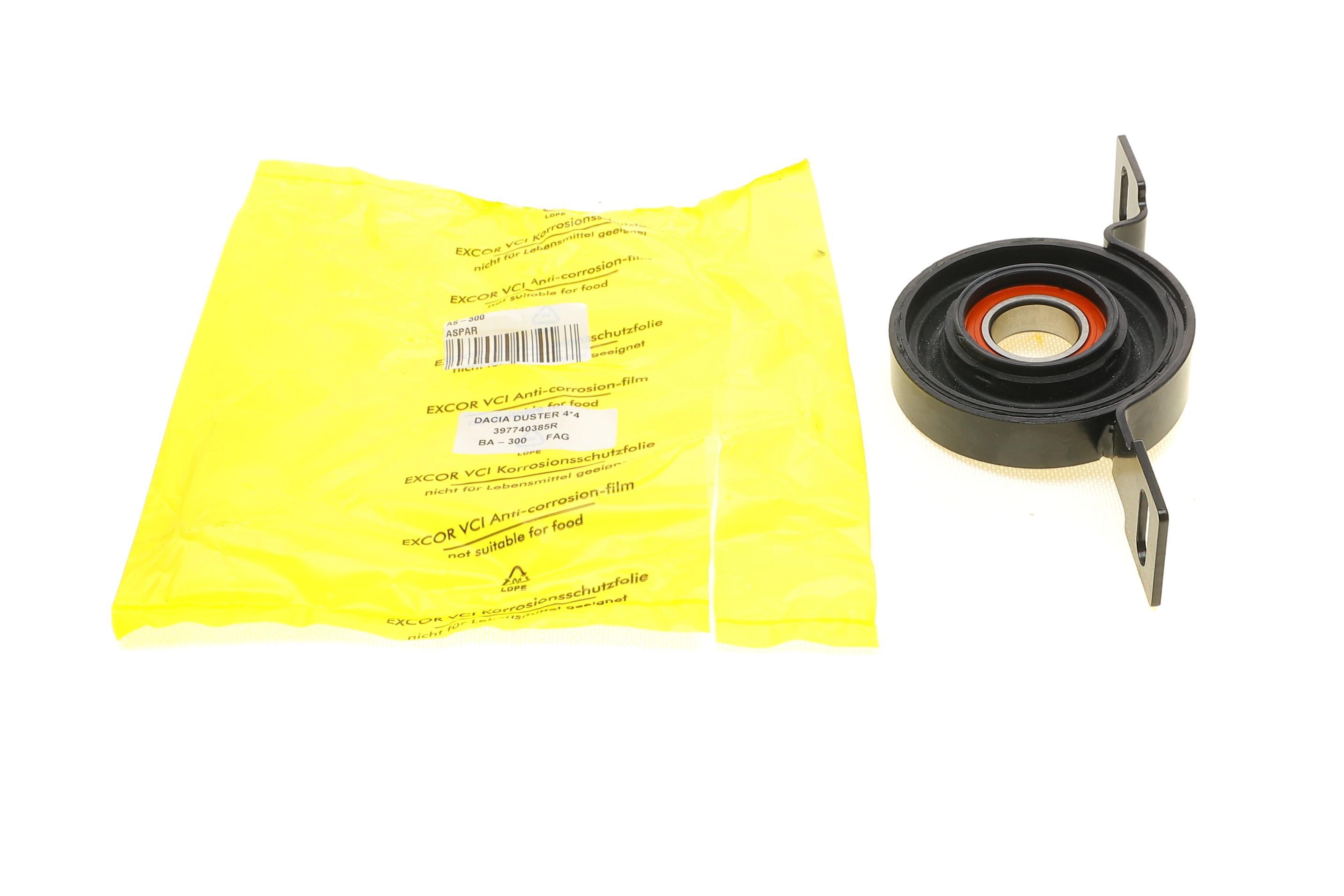 Підшипник підвісний Dacia Duster 1.5dCi/1.6 16V 10- (d=30mm) (з підшипником FAG)