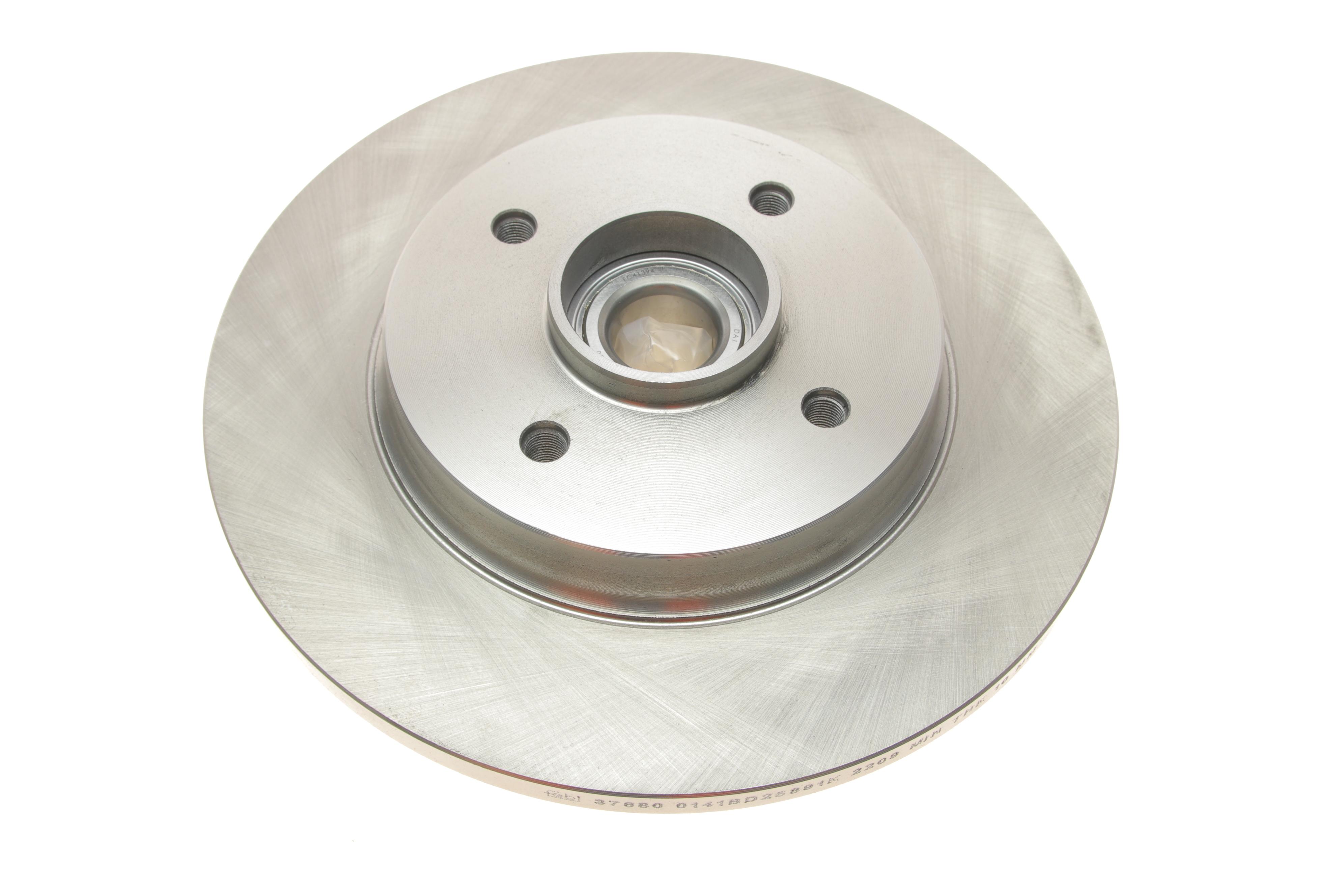 Диск гальмівний (задній) Citroen Berlingo/Peugeot Partner 08- (267.8х12) (+ABS) (з підшипником)