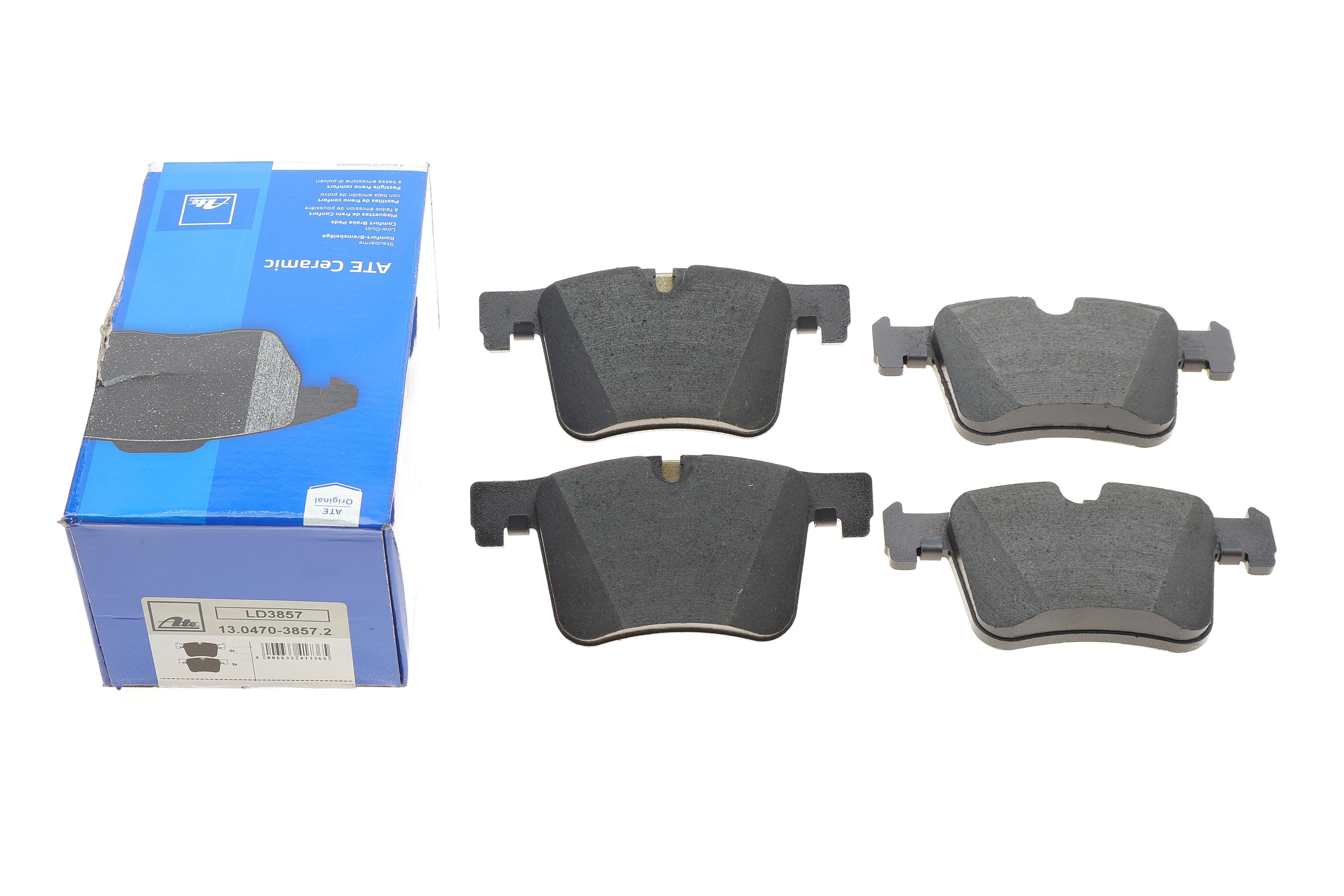 Колодки тормозные (передние) BMW 1 (F20)/2 (F22)/3 (F30)/4 (F32)/ X3 (F25) 11- (Bosch) ATE Ceramic