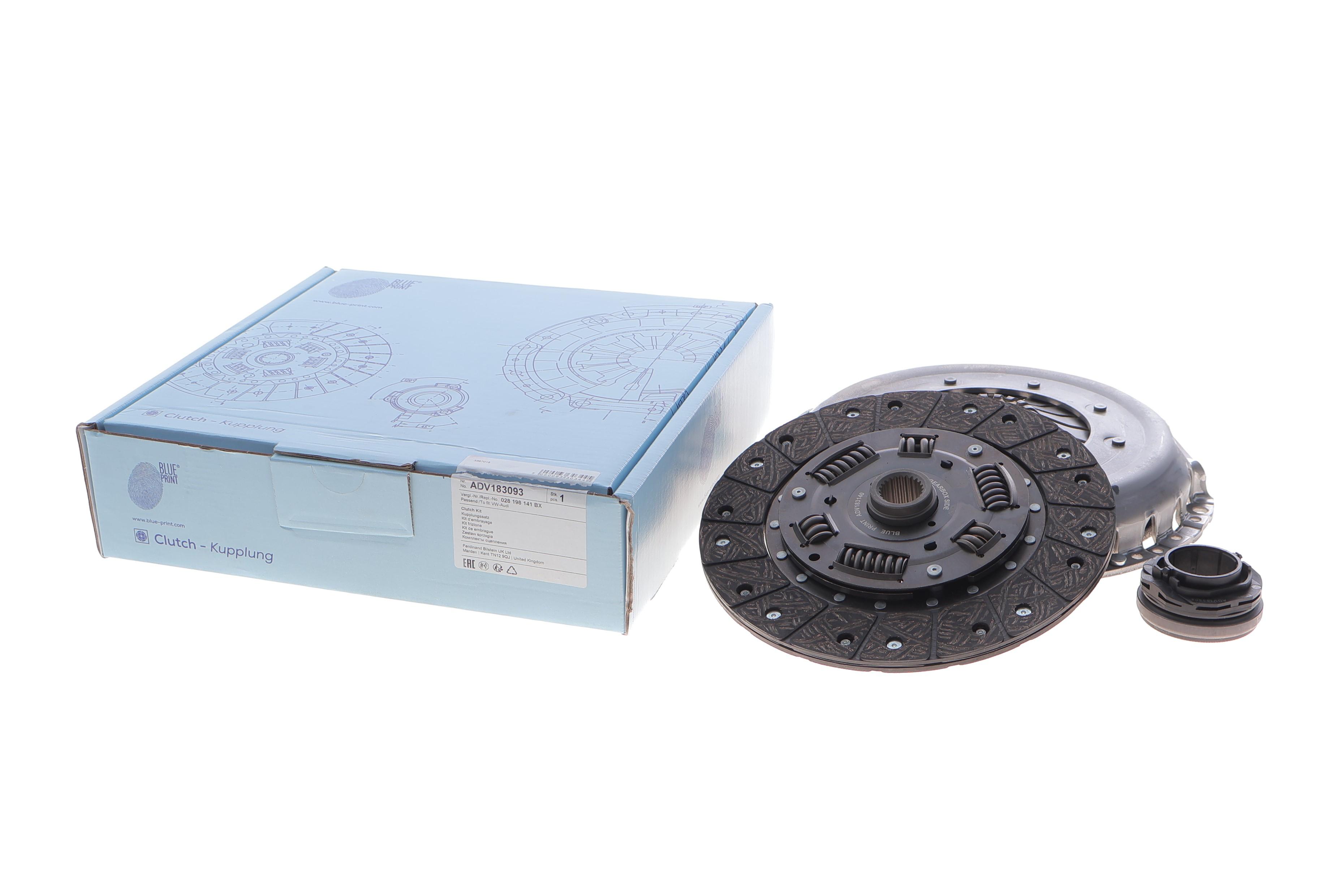 Комплект сцепления VW Passat B5 96-00/Audi A4 1/9 TDI 95-01 (d=229mm)(+выжимной)