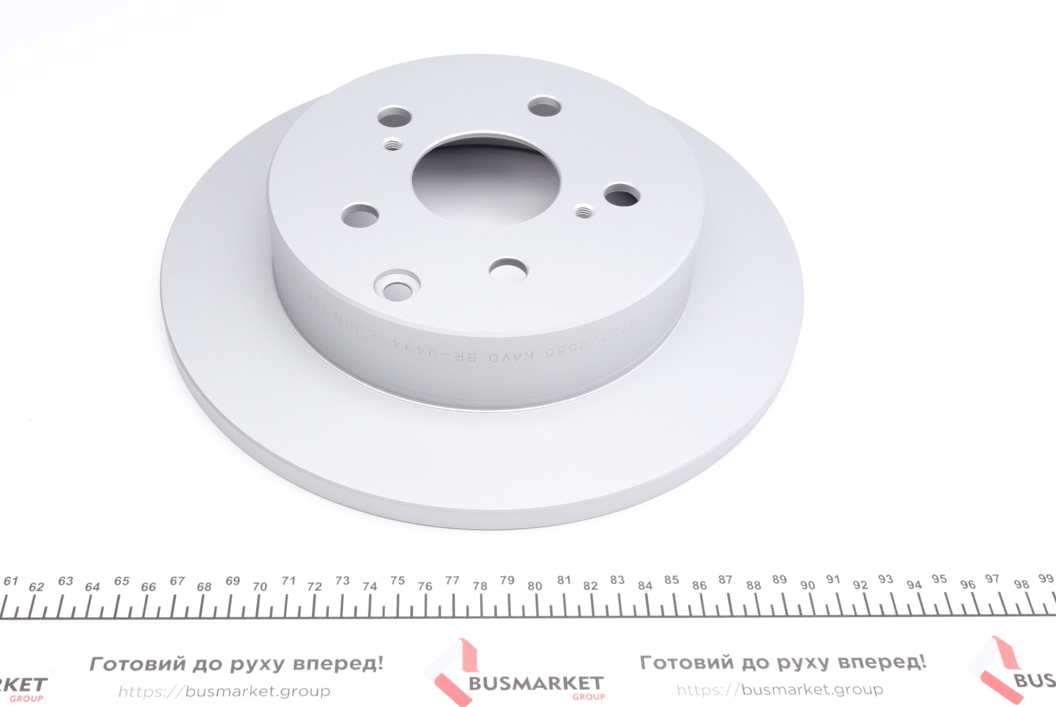 Диск тормозной (задний) Toyota RAV4 05- (281x12)