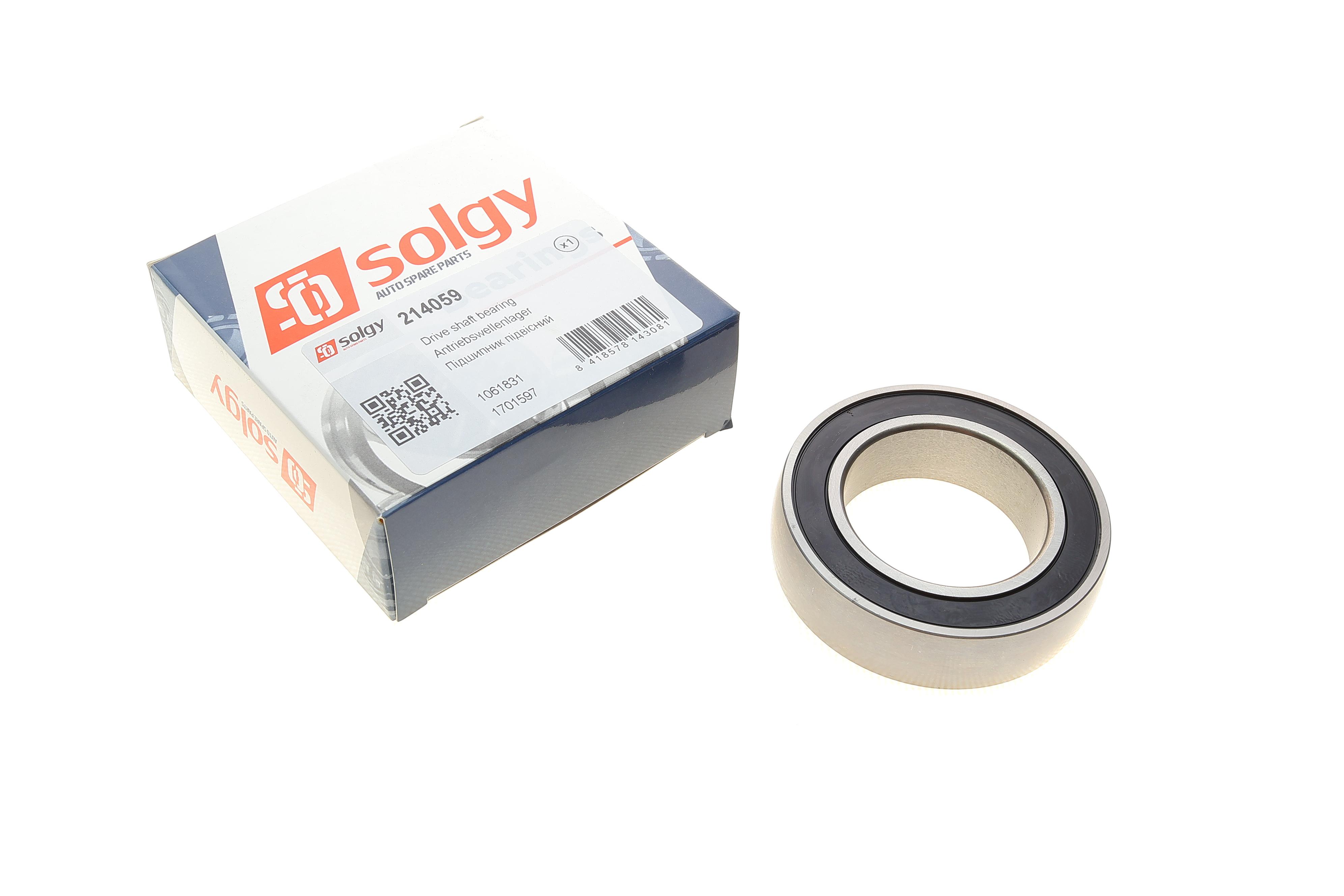 Підшипник підвісний Ford Transit 00- FWD/Connect 02- (45x75x19)