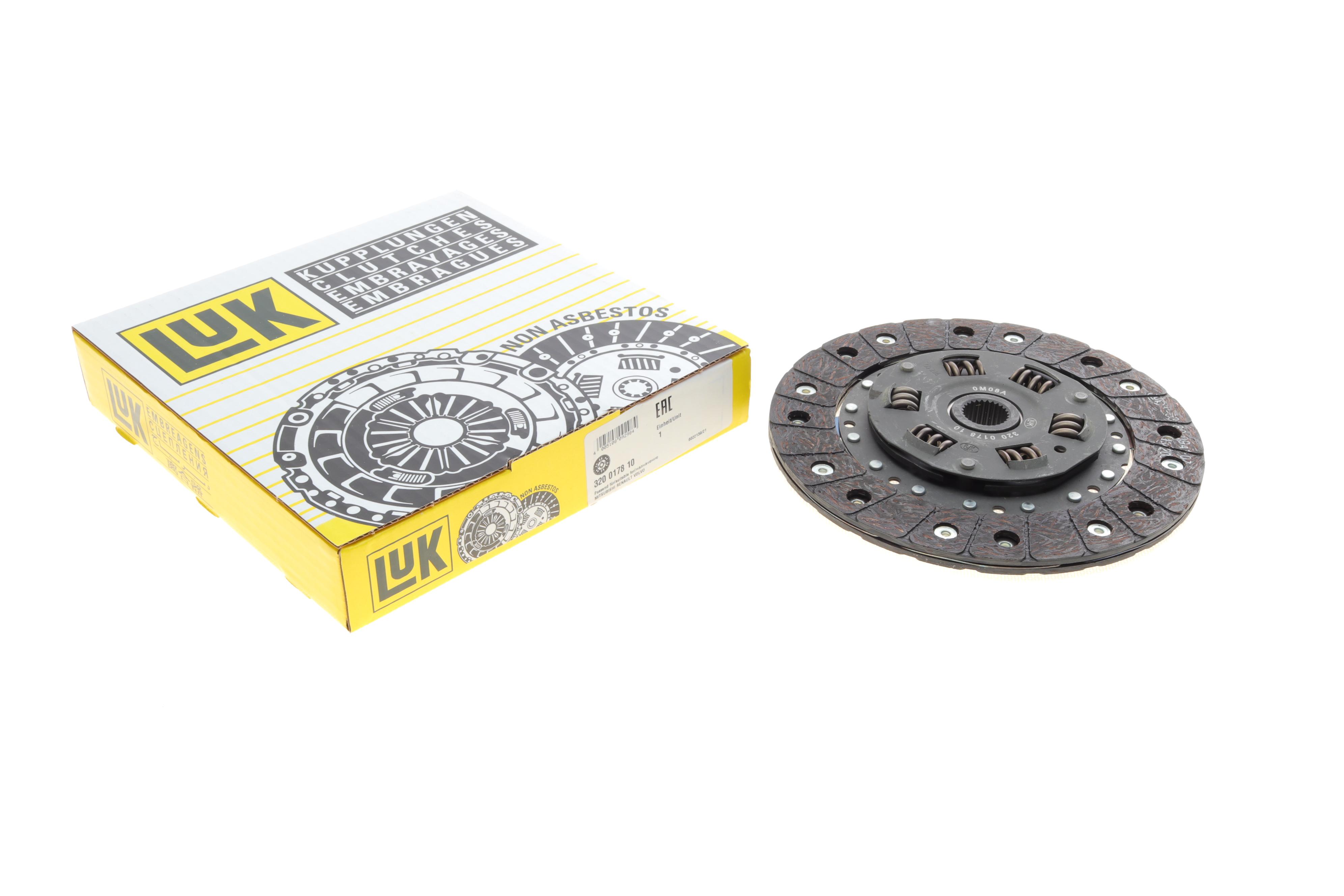 Диск сцепления Renault Trafic/Dacia Logan 1.4/1.6 86- (d=200 mm)