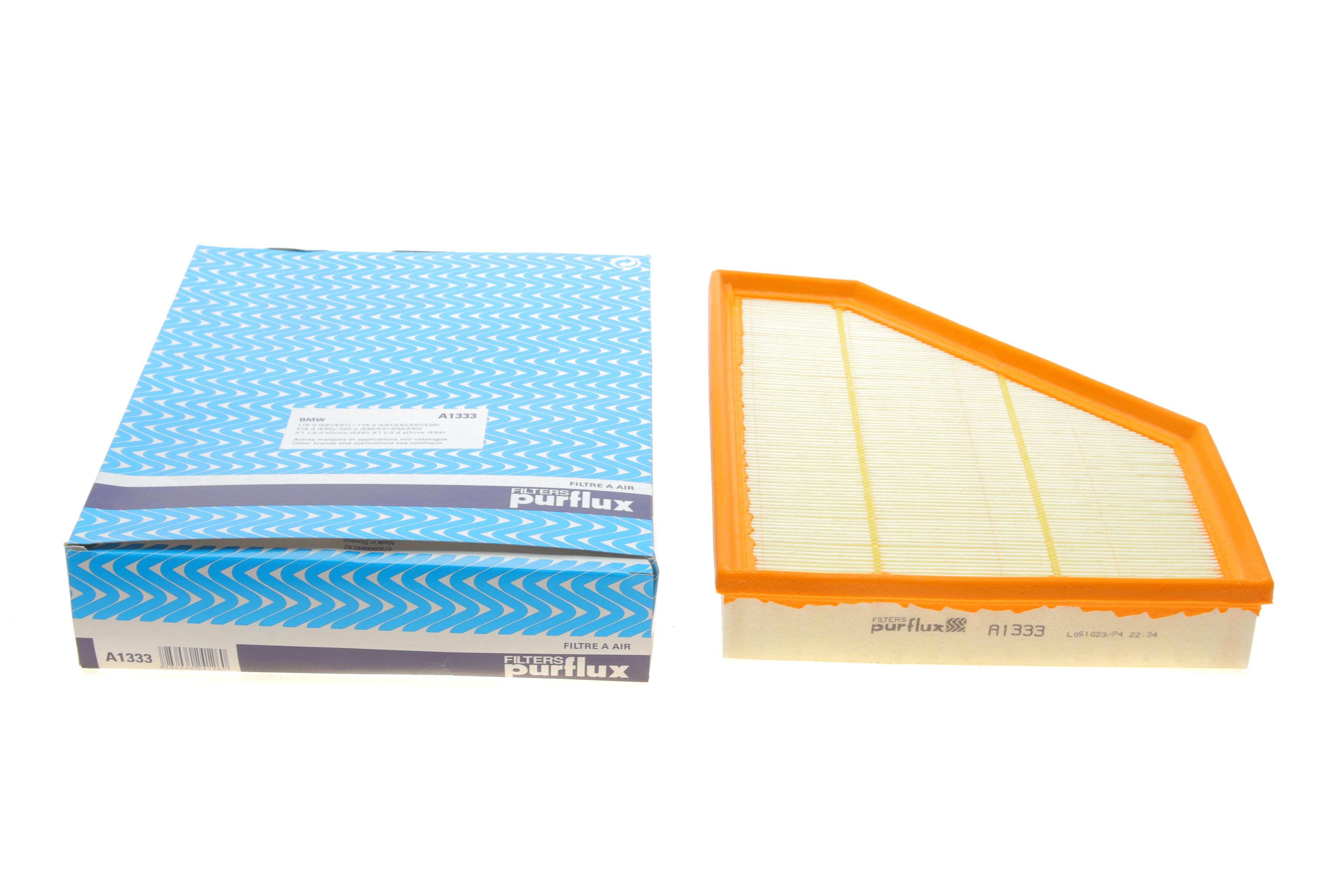 Фільтр повітряний BMW 3 (E90-E93)/X1 (E84) 03- (з поролоном)