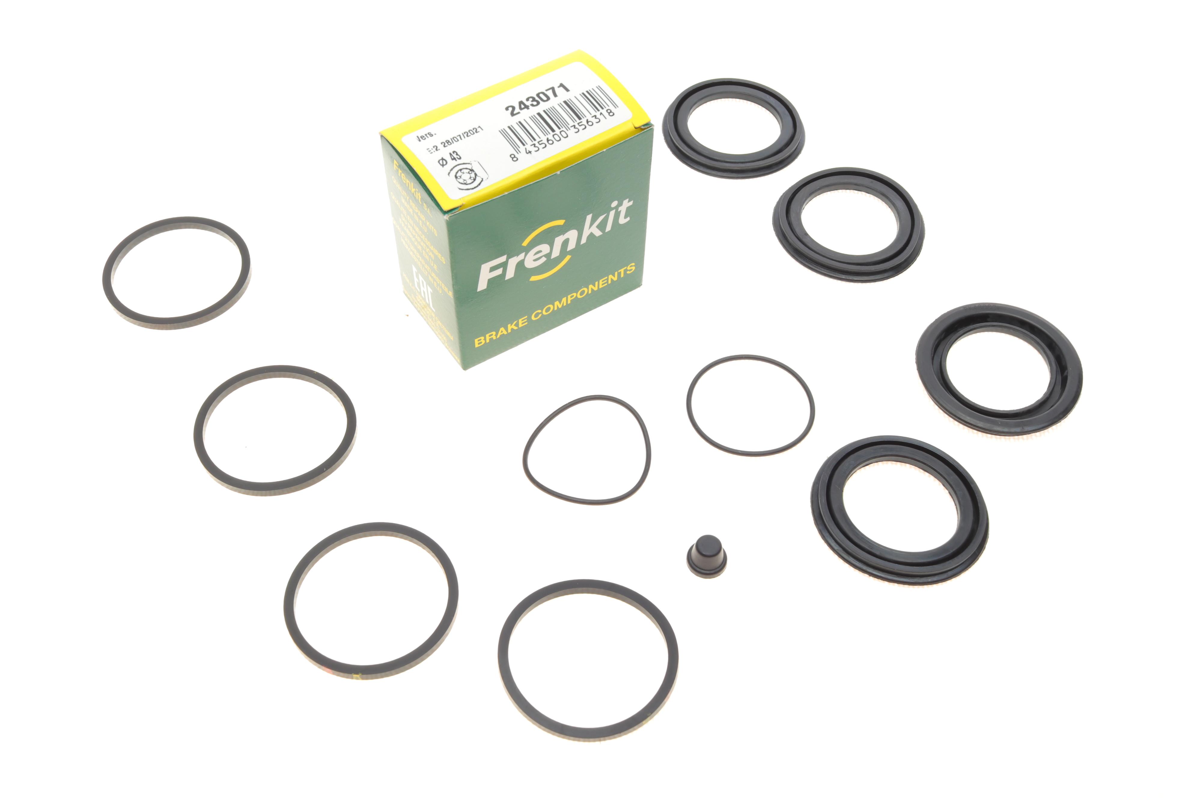 Ремкомплект суппорта (переднего) Lexus LS 06- (d=43mm)