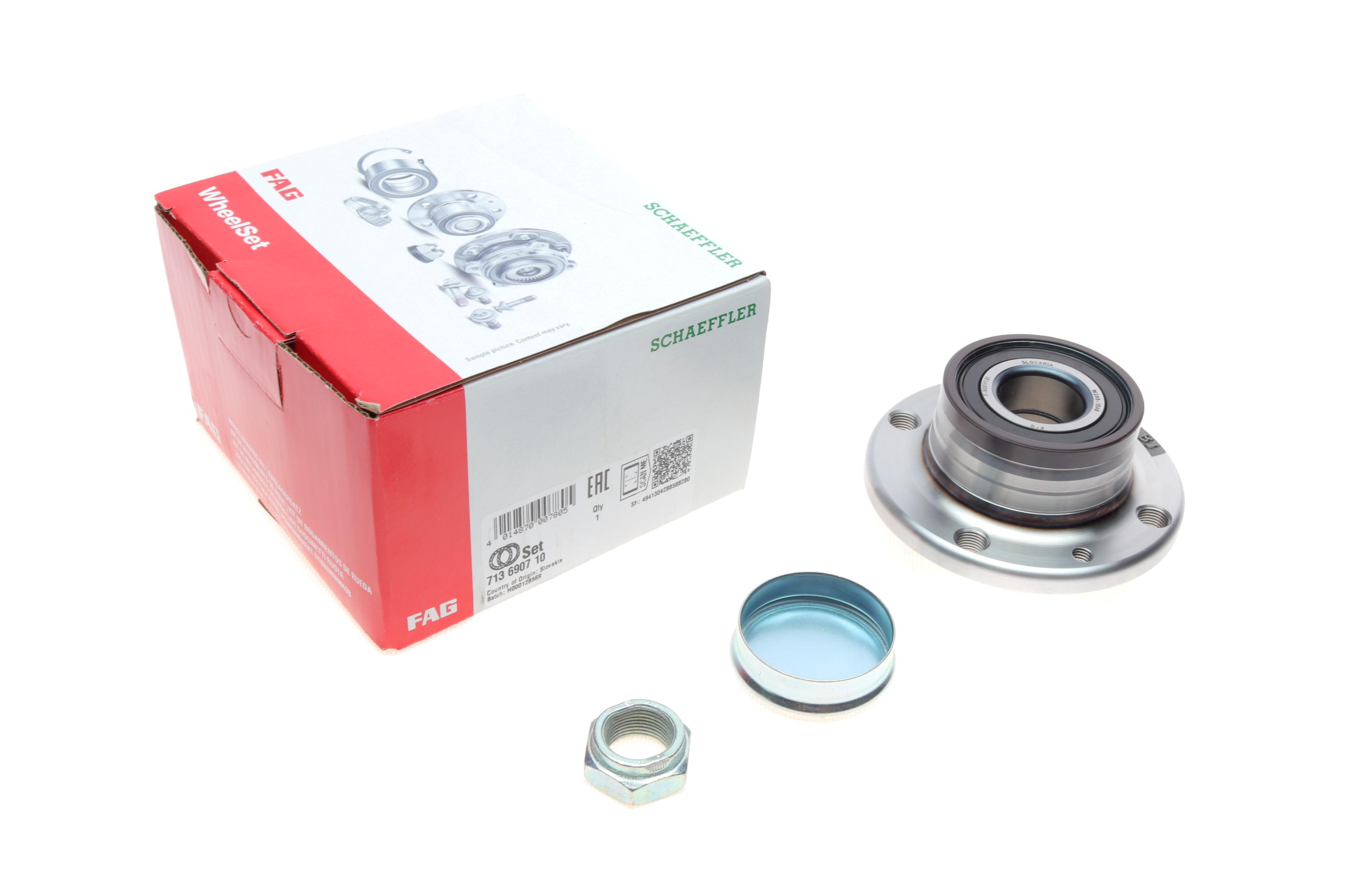 Подшипник ступицы (задней) Citroen Nemo 07- (+ABS)