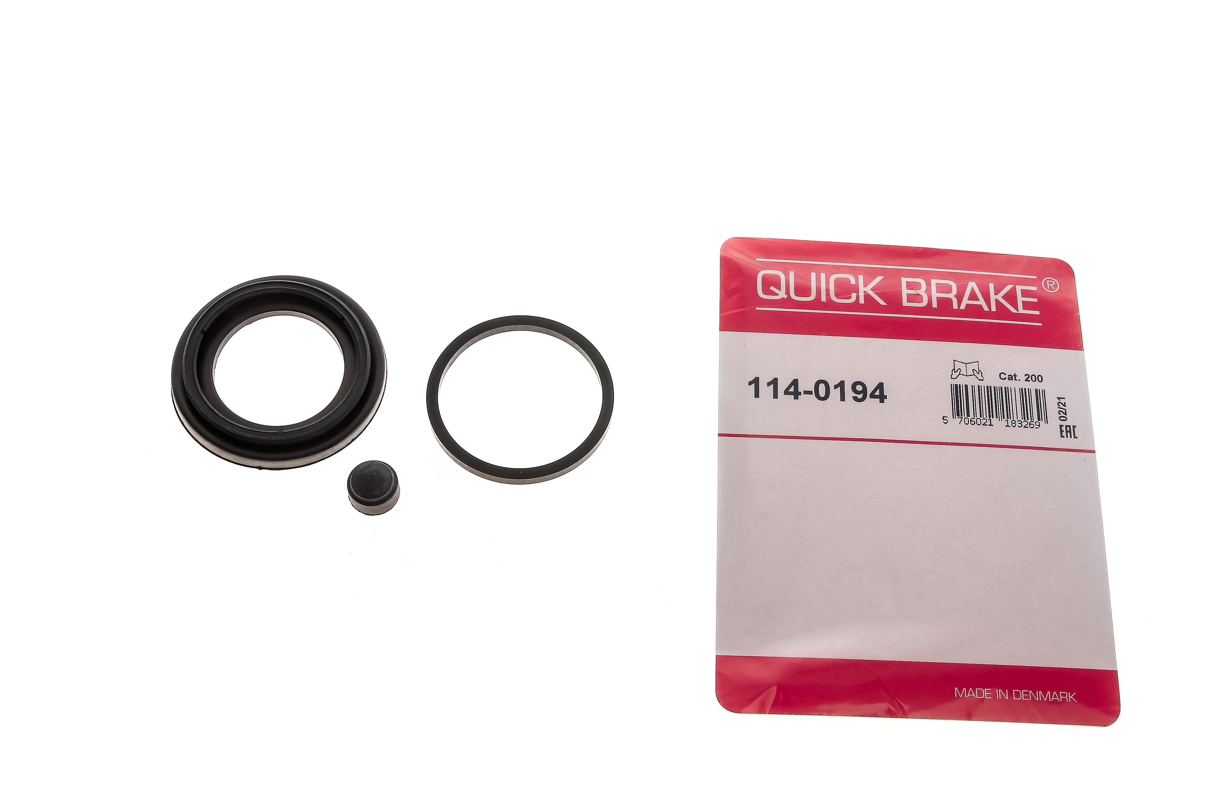 Ремкомплект супорта (заднього) Toyota Mark X 04-/Lexus IS 05- (d=43mm) замінено на 114-0172