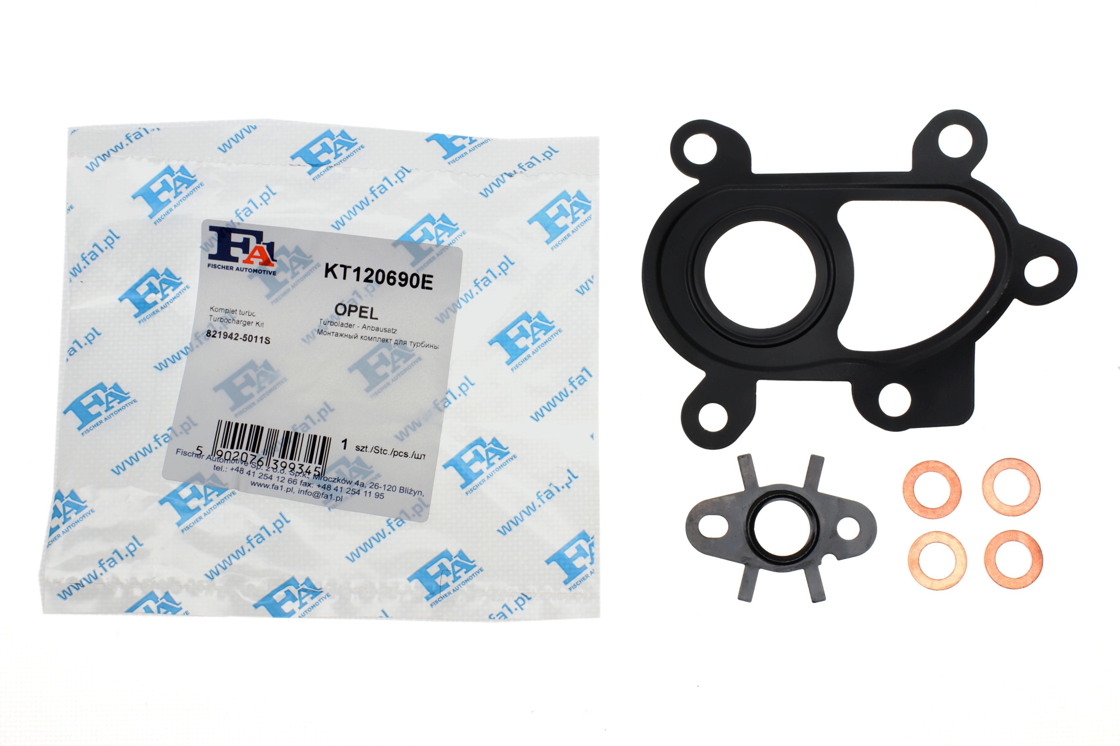 Комплект прокладок турбіни Renault Trafic/Opel Vivaro 1.6 dCi/CDTI 14-