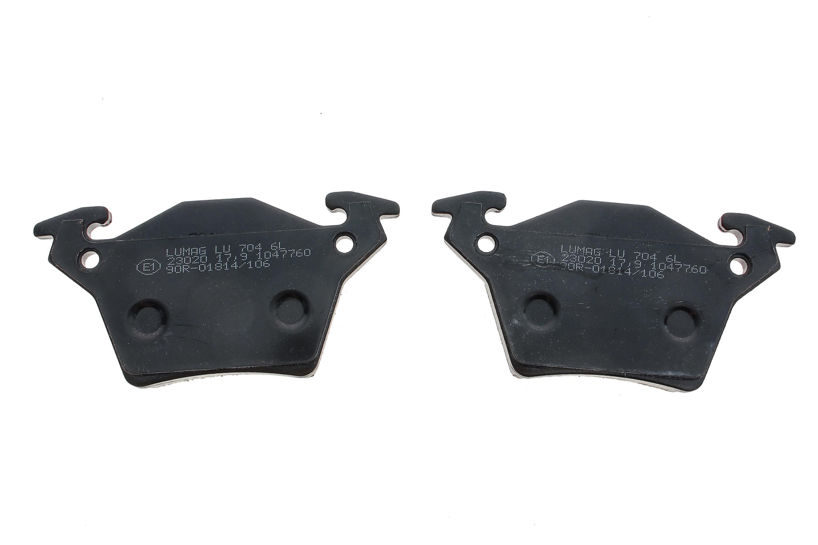 Колодки гальмівні (задні) MB Vito (W638) CDI 98- (Bosch)