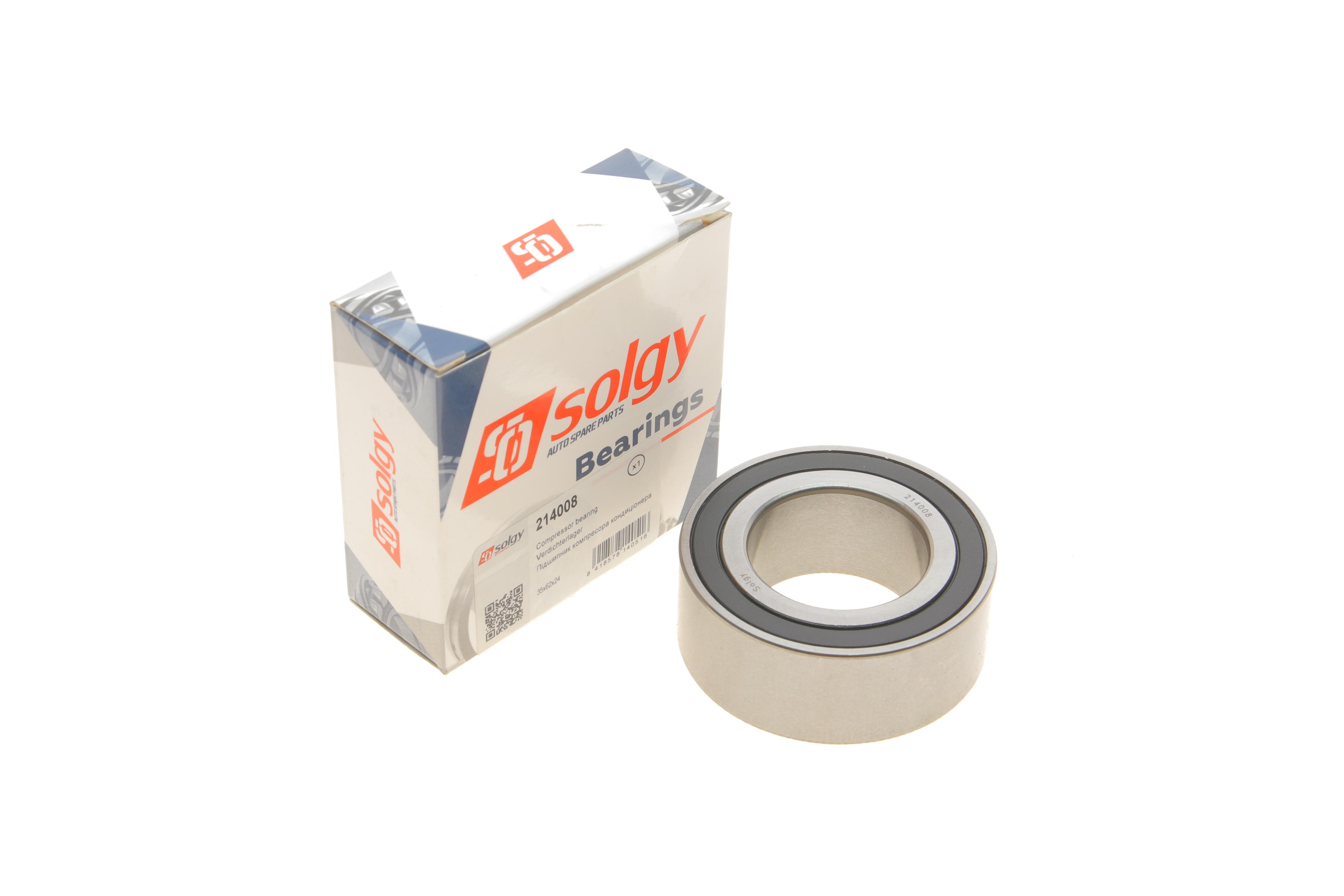 Подшипник компрессора кондиционера (35x62x24)