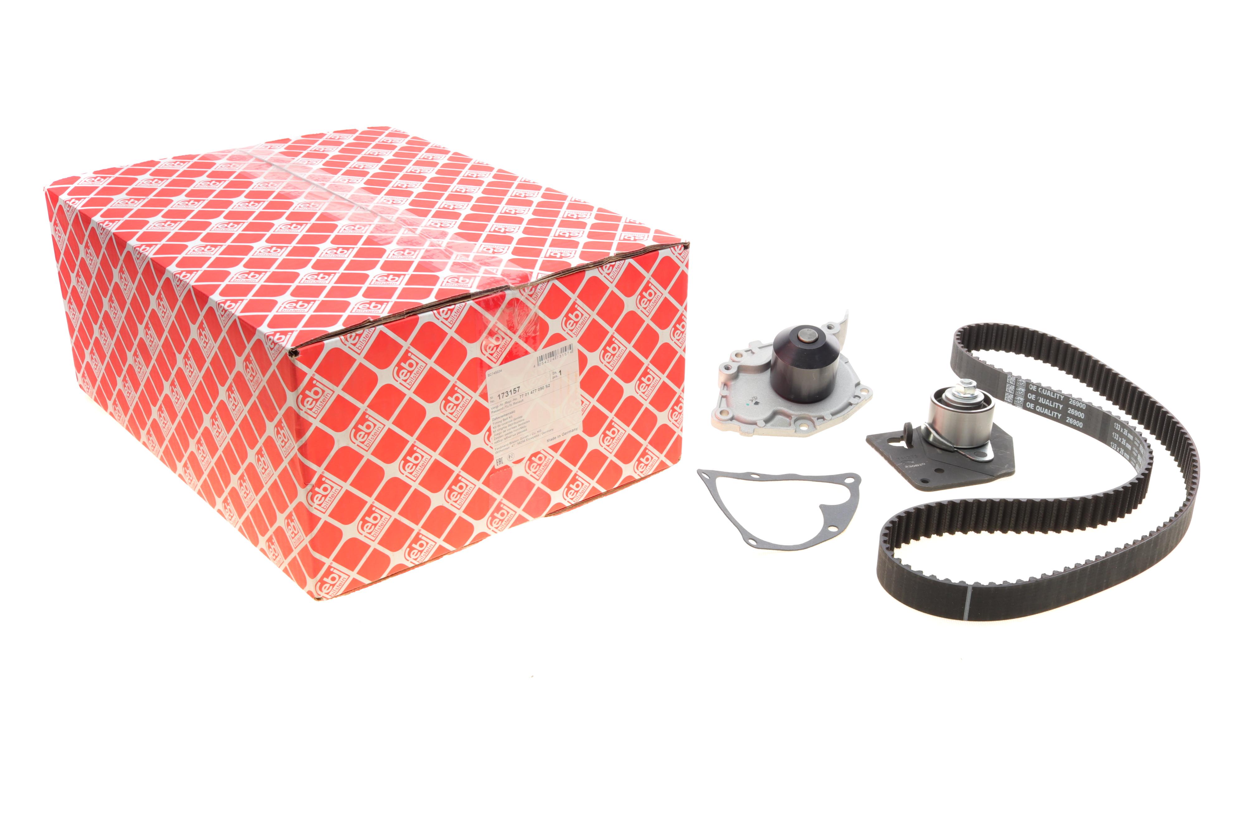 Комплект ГРМ + помпа Nissan Primera 1.9dCi 02-/Renault Scenic/Megane 1.9dCi 03-(133x26)