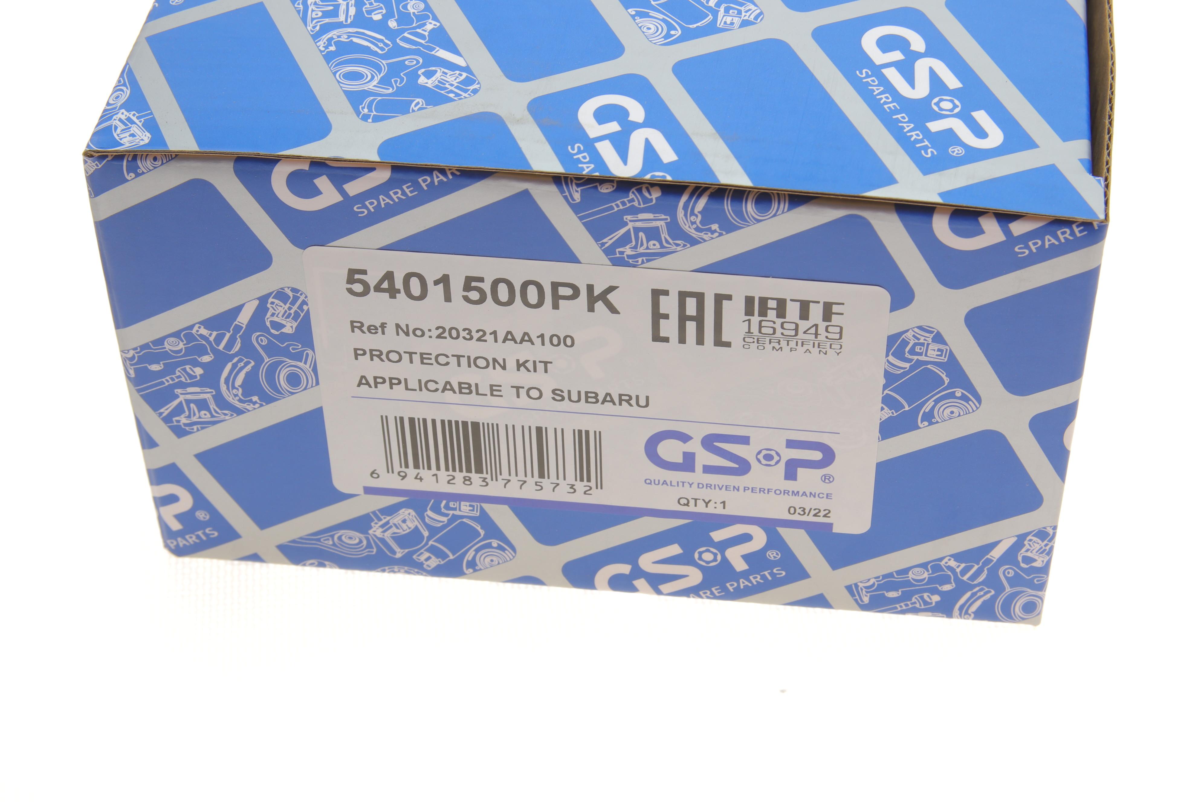 Пильник + відбійник амортизатора (переднього) Subaru Forester 2.0 S/X/2.5 RX AWD 97-08 (к-кт 2 шт.)