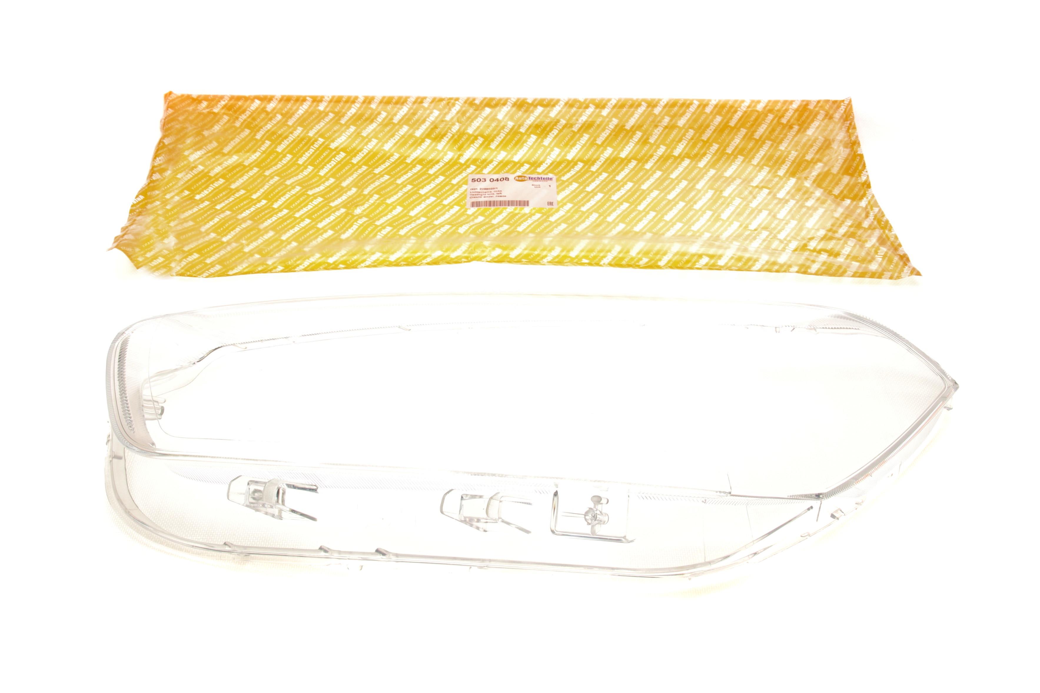 Стекло фары Ford Transit Courier 14-18 (L)