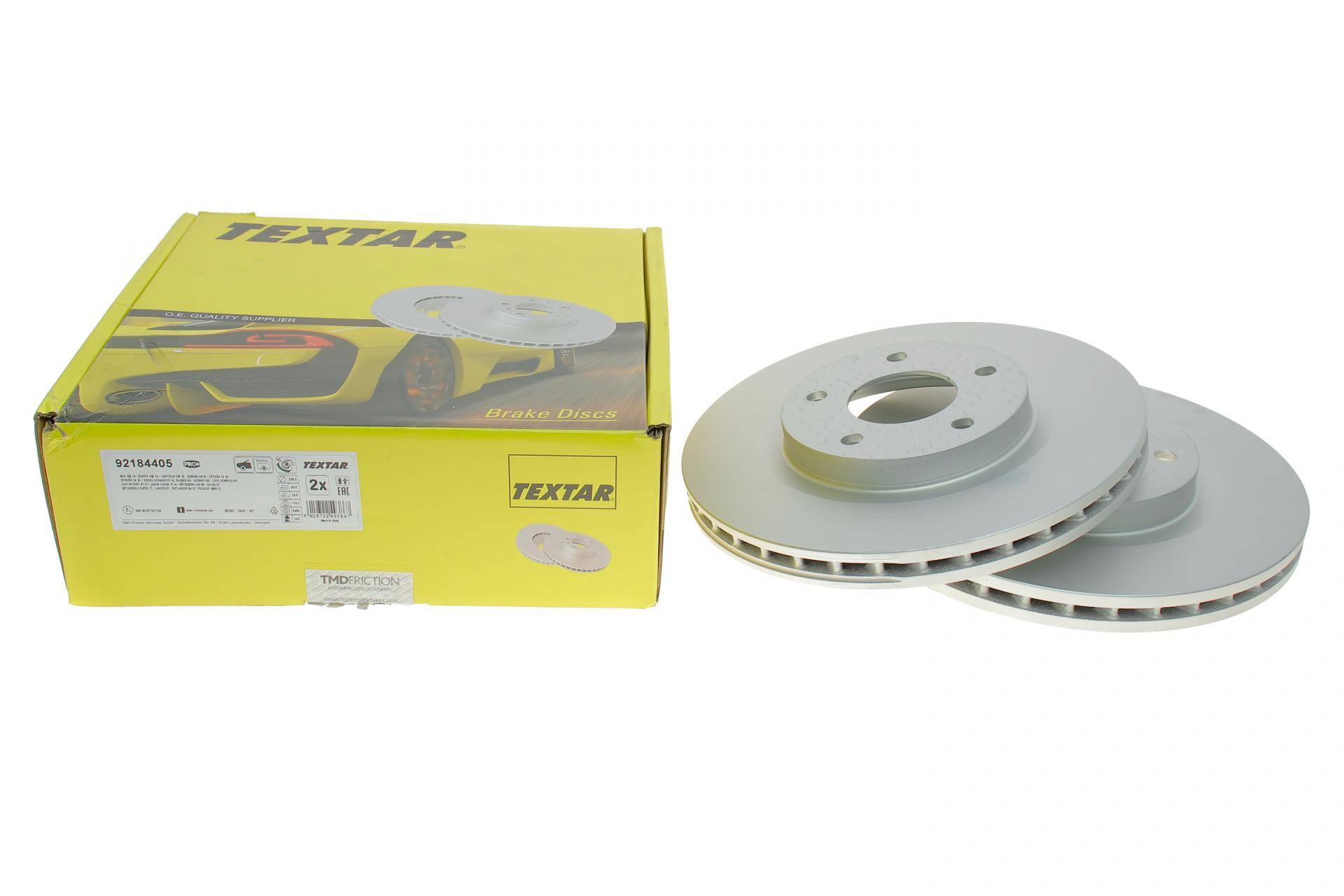 Диск гальмівний (передній) Citroen C4/ Mitsubishi Outlander / Peugeot 4008 12- (294x26) PRO+