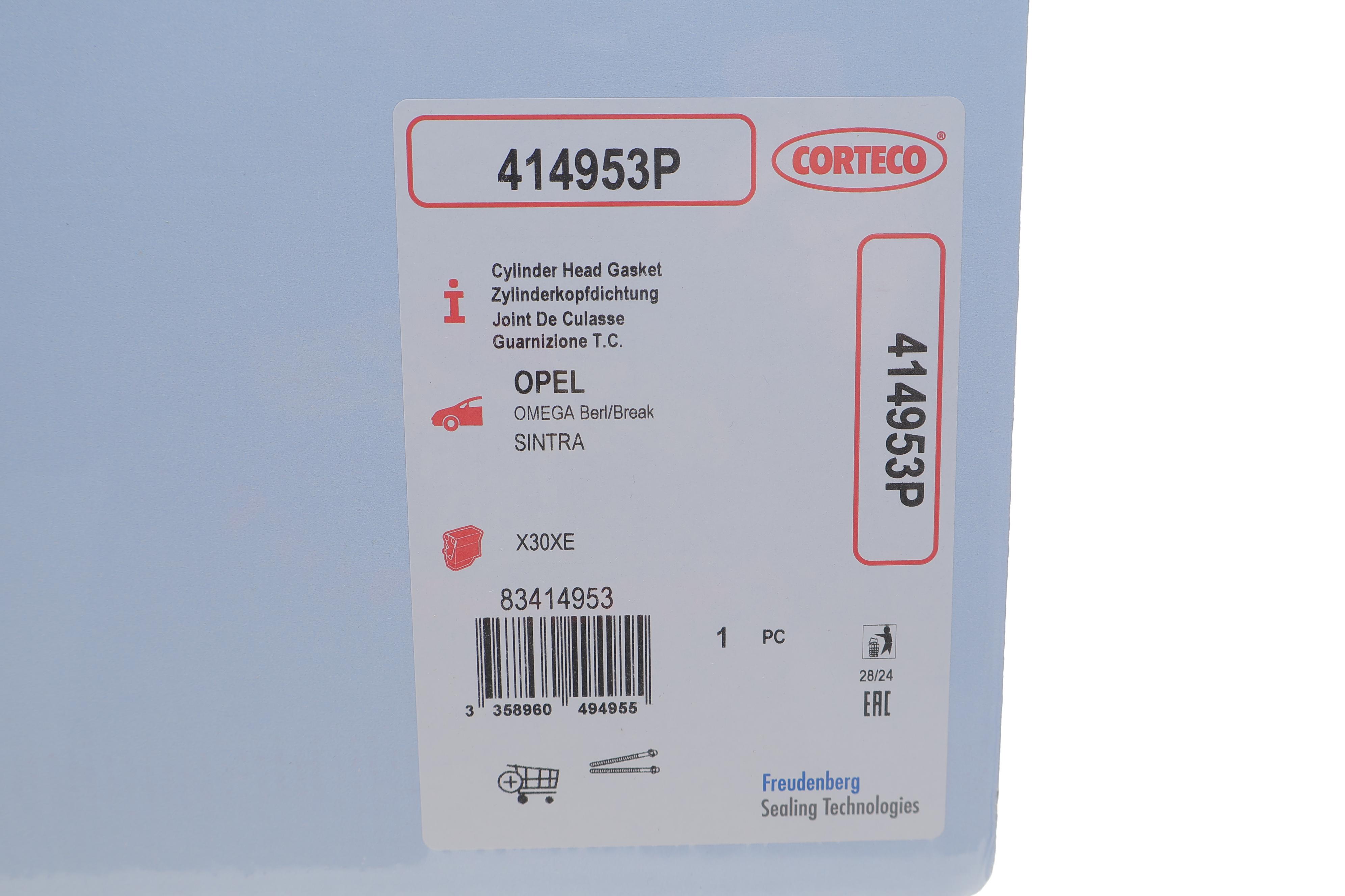 Прокладка ГБЦ Opel Omega В 3,0 V6 94-01