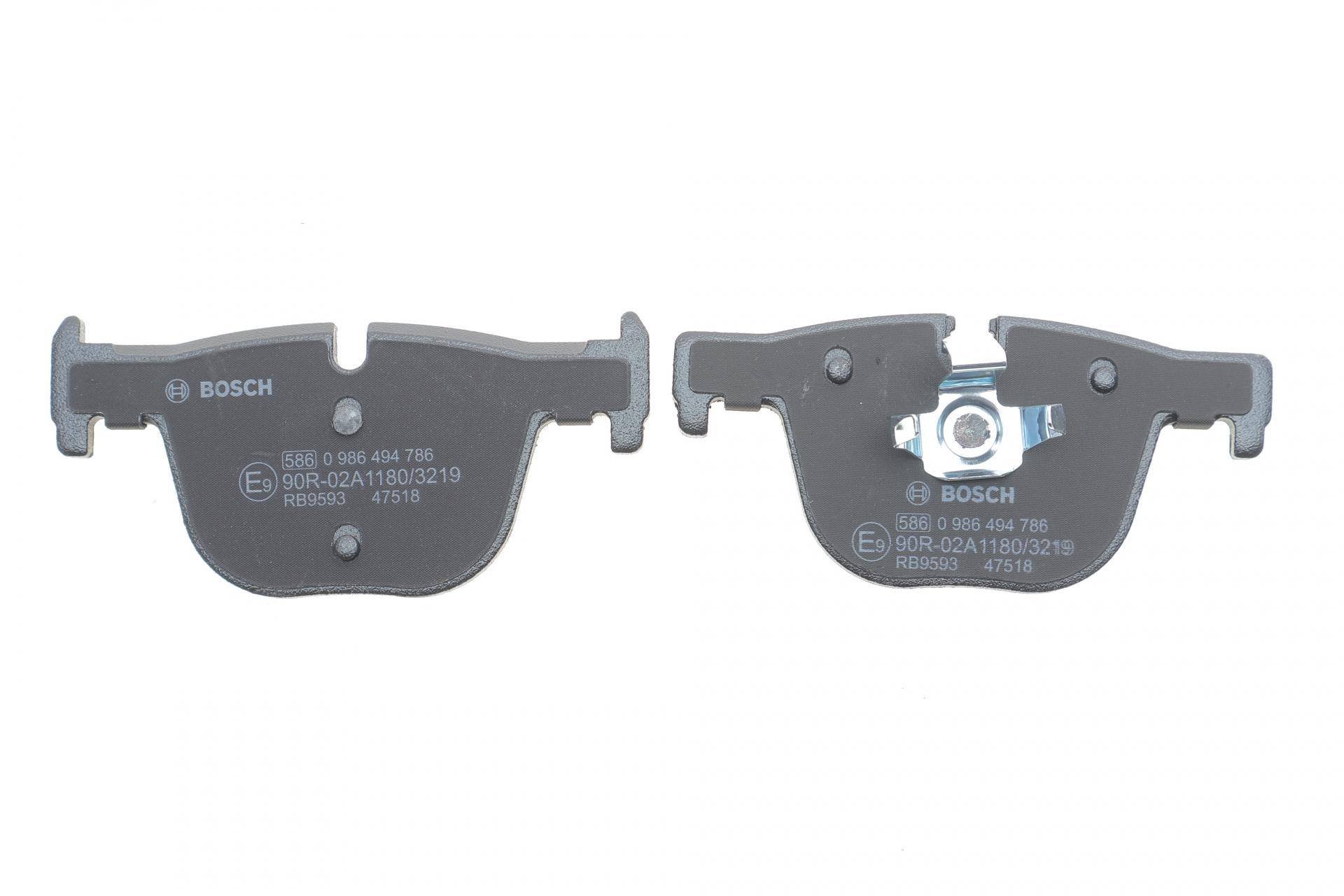 Колодки гальмівні (задні) BMW 3 (F30/F31/F34/F80)/4 (F32/F36/F82) 11-