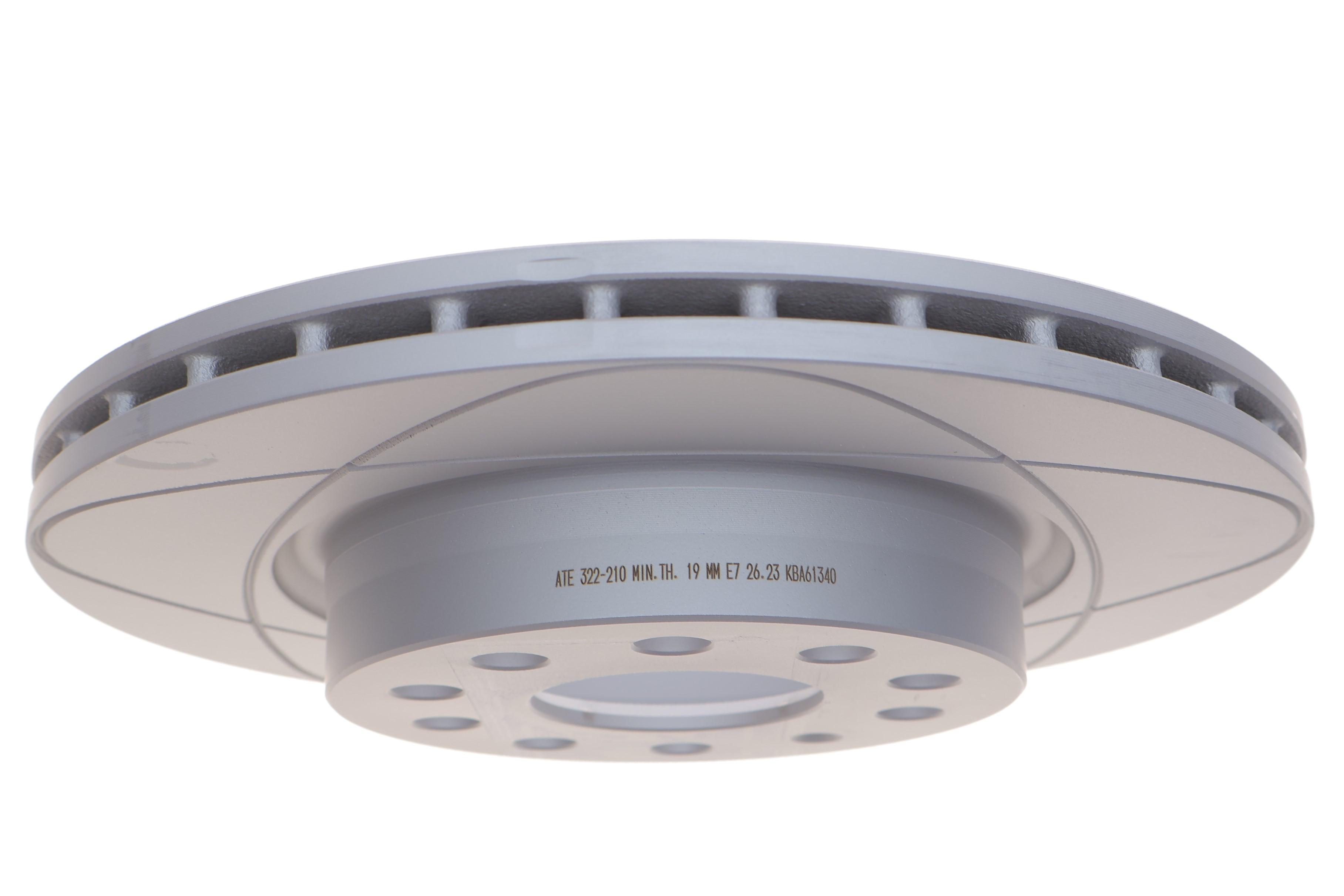 Диск тормозной (передний) Audi A3/Skoda Octavia/VW Caddy/Golf 03- (280x22) (с покр) PowerDisc