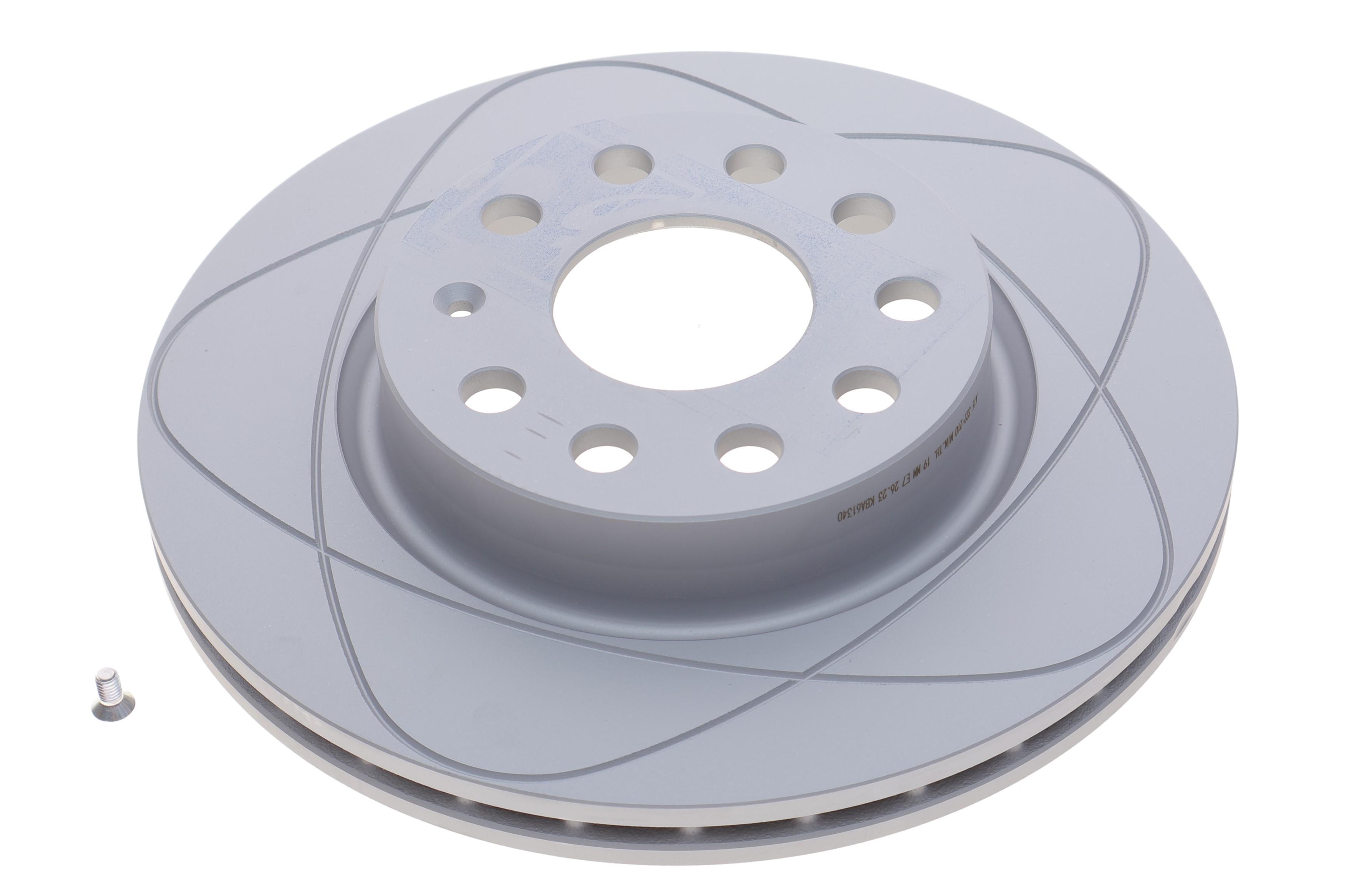 Диск тормозной (передний) Audi A3/Skoda Octavia/VW Caddy/Golf 03- (280x22) (с покр) PowerDisc