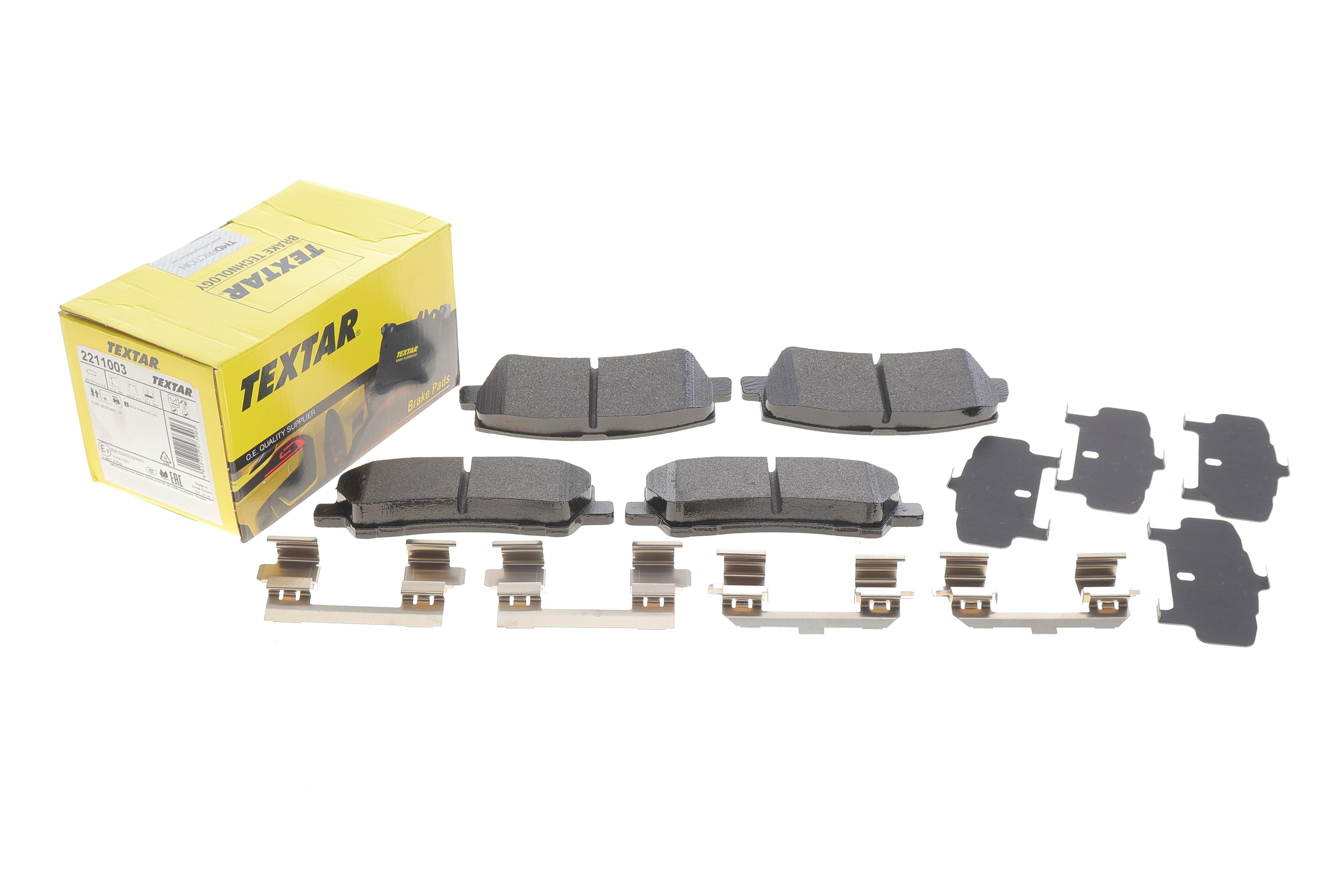 Колодки гальмівні (задні) Ford USA Mustang 14-