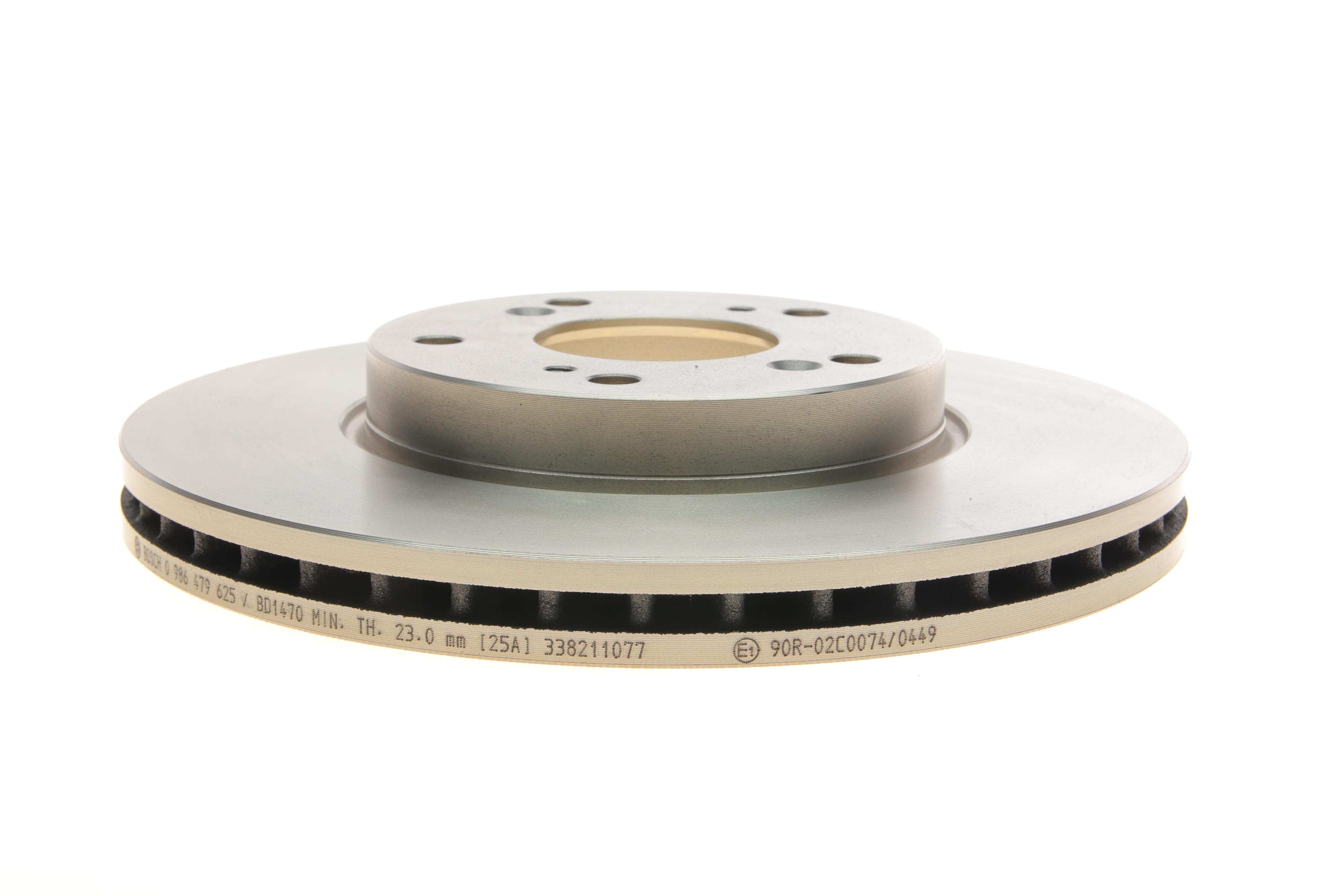 Диск гальмівний (передній) Honda Accord 03-08 (280x25) (вентильований)