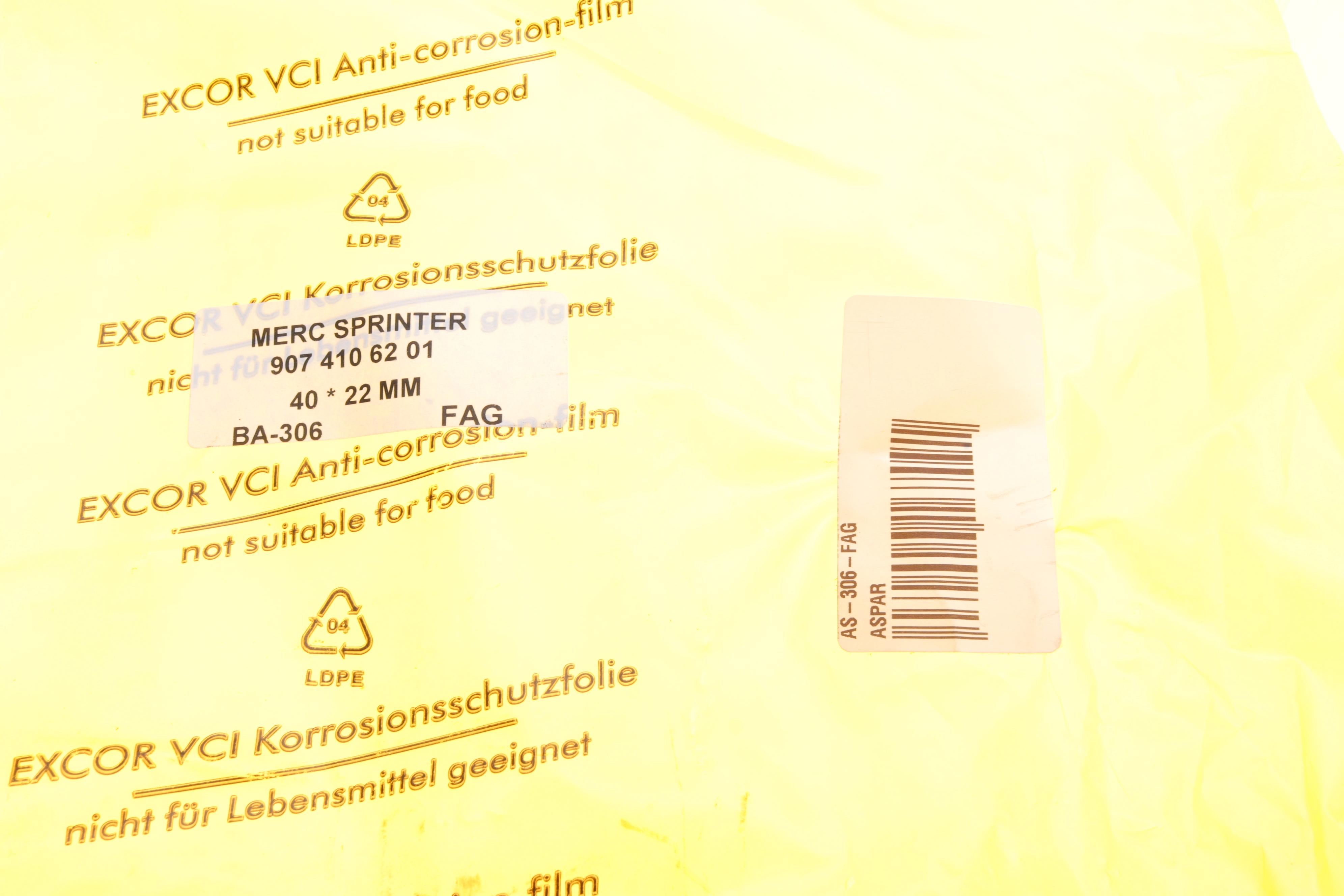 Підшипник підвісний MB Sprinter (W907/W910)/VW Crafter 18- (d=40mm)(з підшипником FAG)