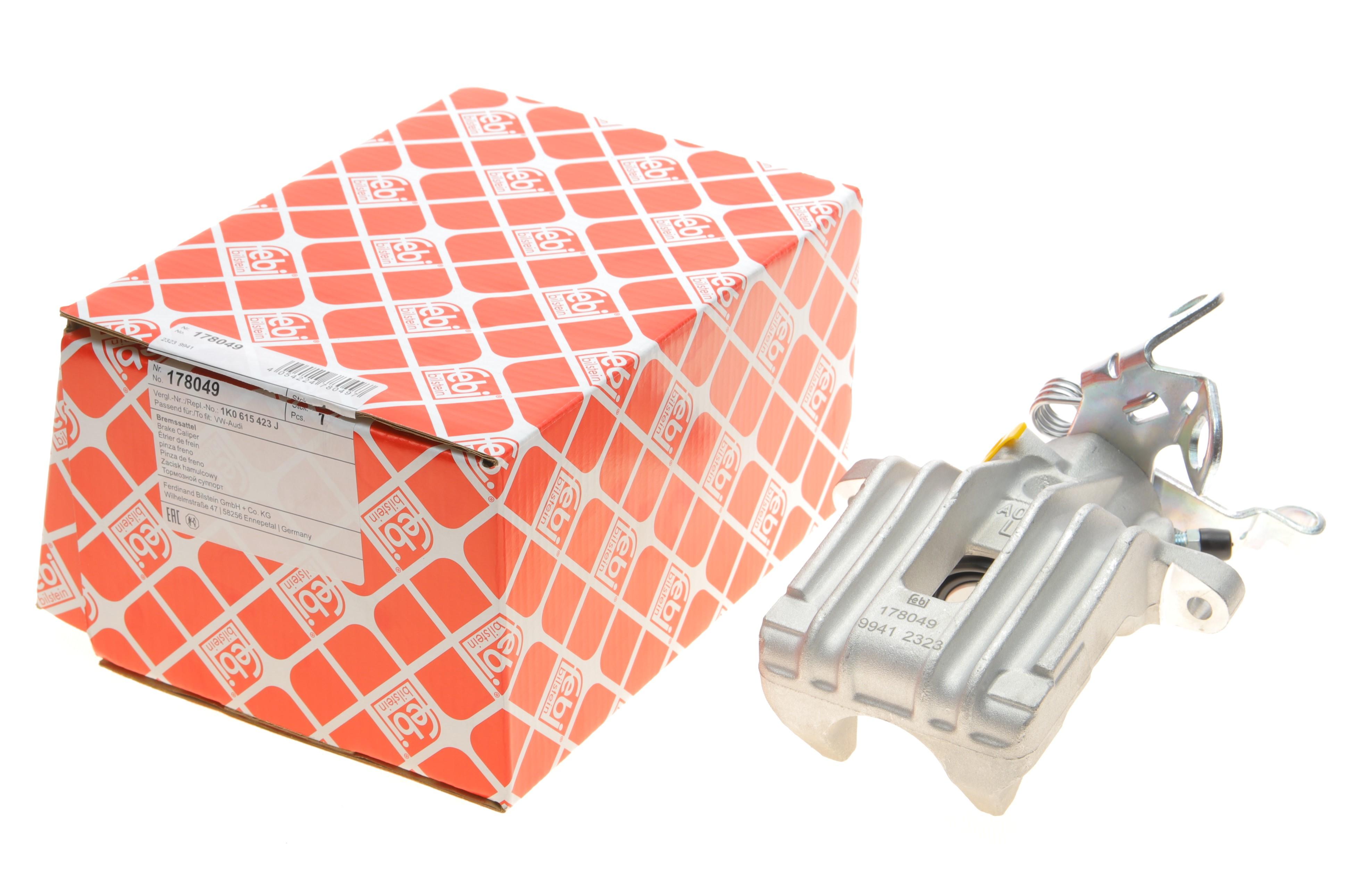 Суппорт тормозной (задний) (L) VW Golf V/VI 03- (d=38mm)