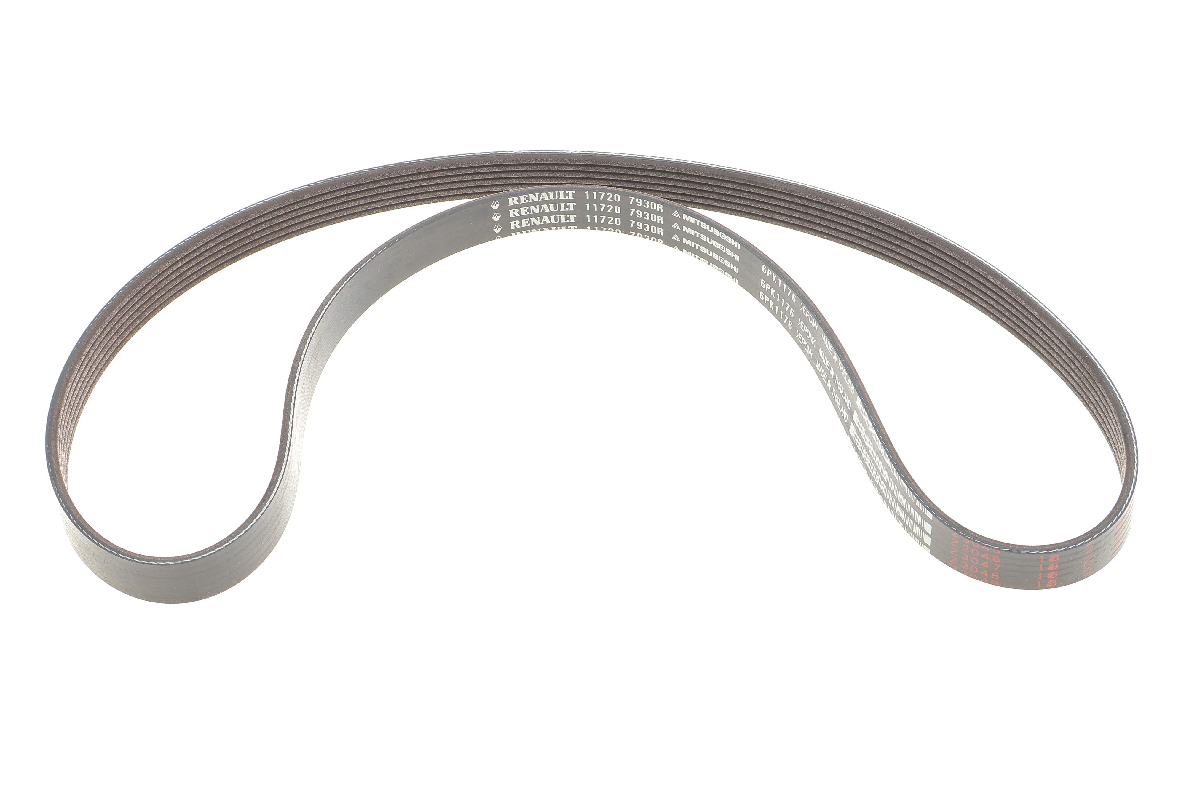 Комплект ременя генератора Renault Kangoo 1.5dCi 09- (6PK1176)