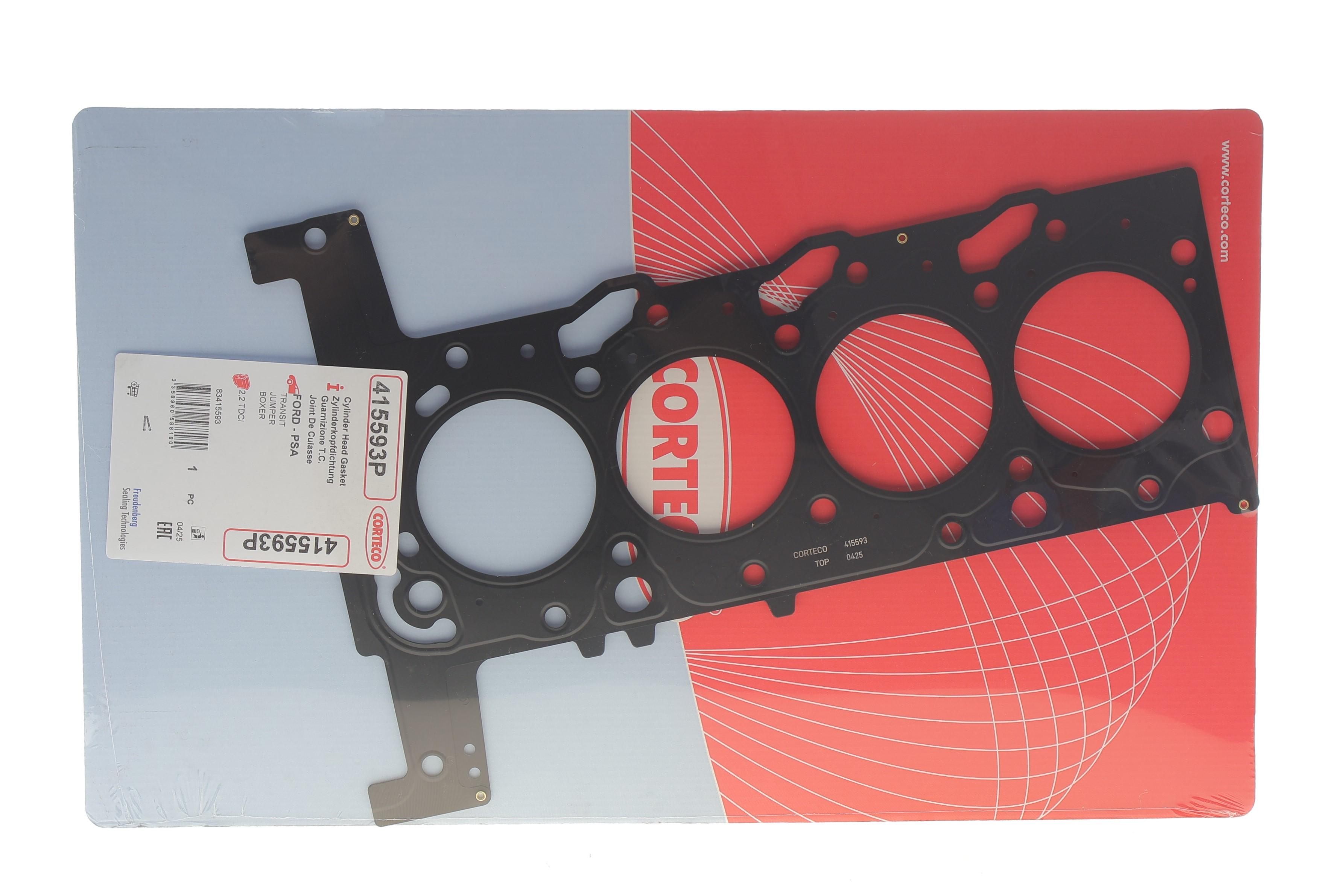 Прокладка ГБЦ Citroen/Ford 2.2HDI 06-, Ø87,50mm, 1.15 mm, (2 метки)