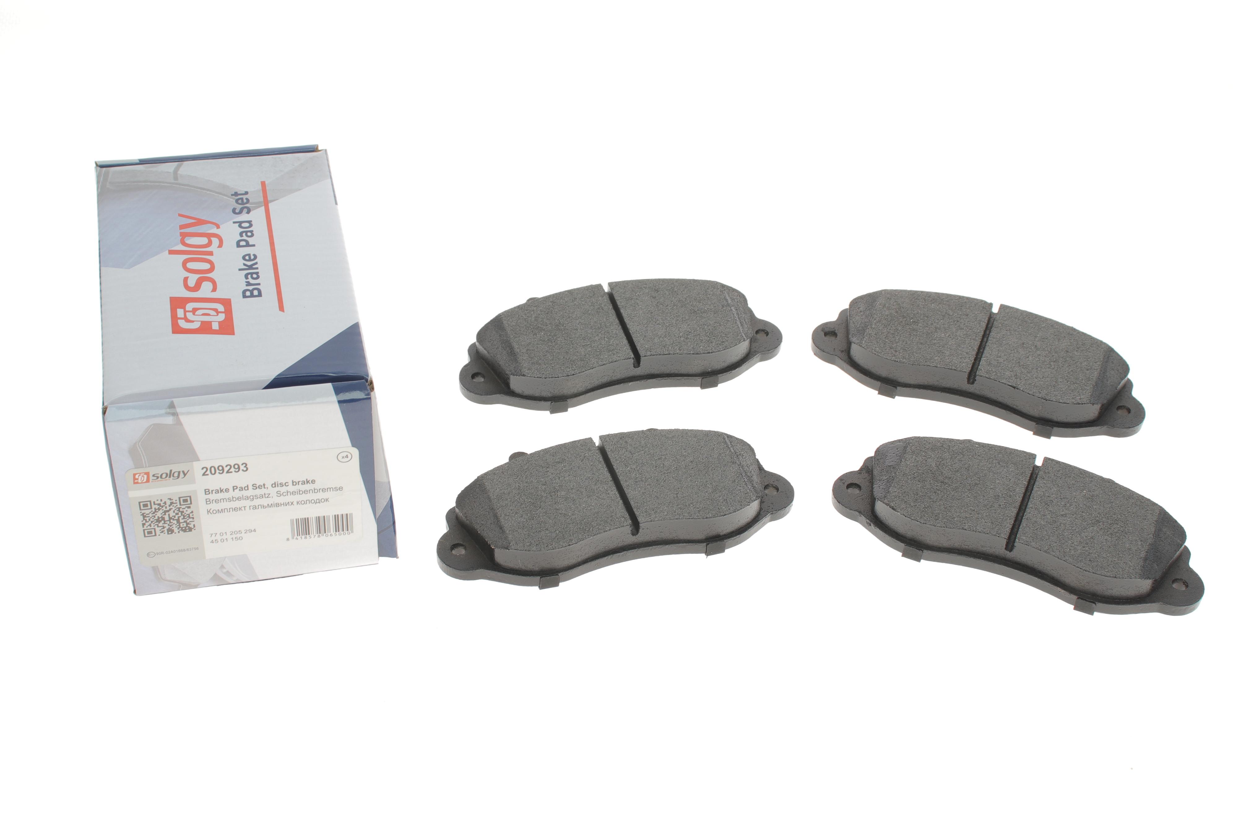 Колодки тормозные (передние) Renault Master II/Opel Movano 98- R15