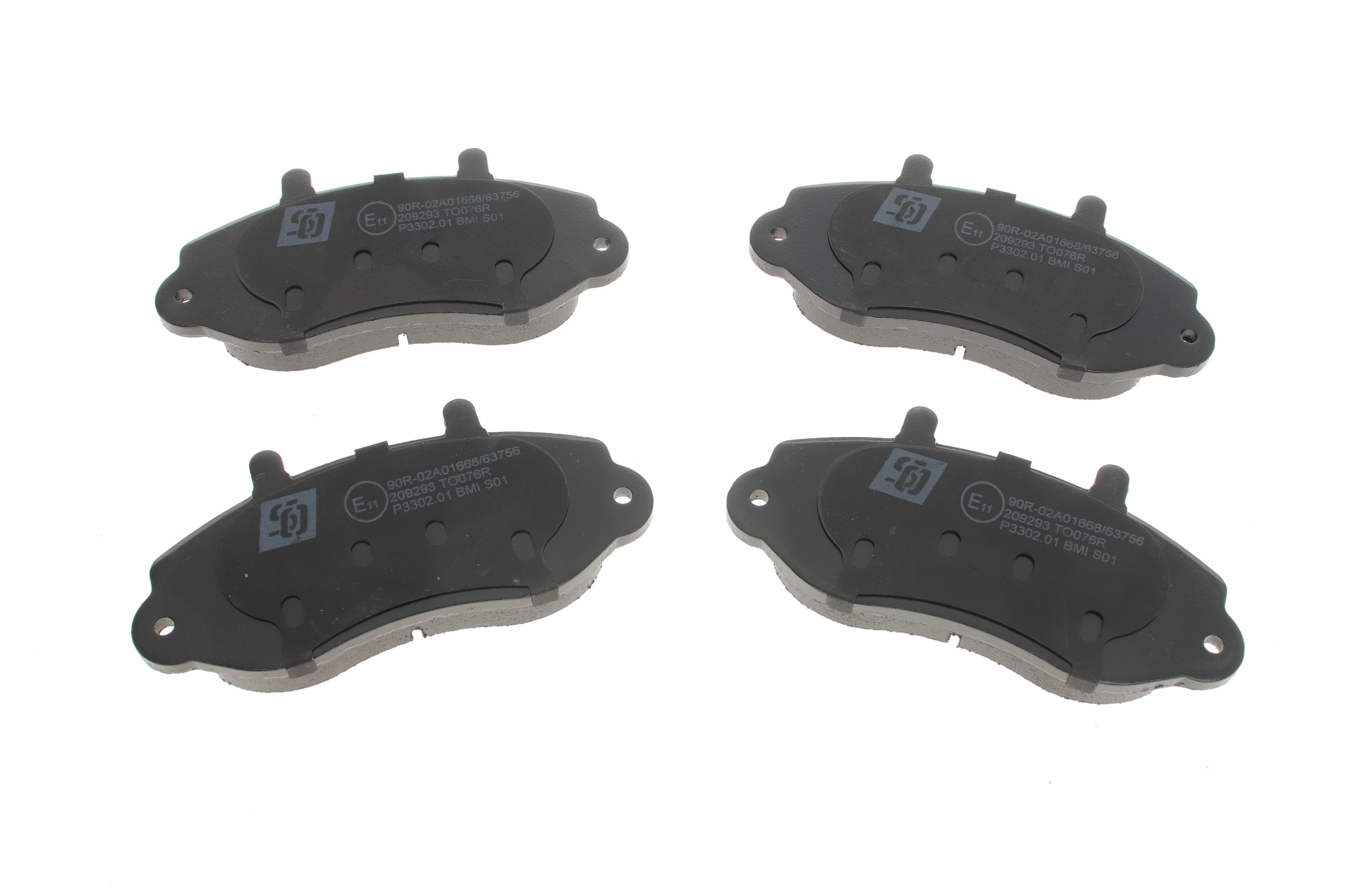 Колодки тормозные (передние) Renault Master II/Opel Movano 98- R15